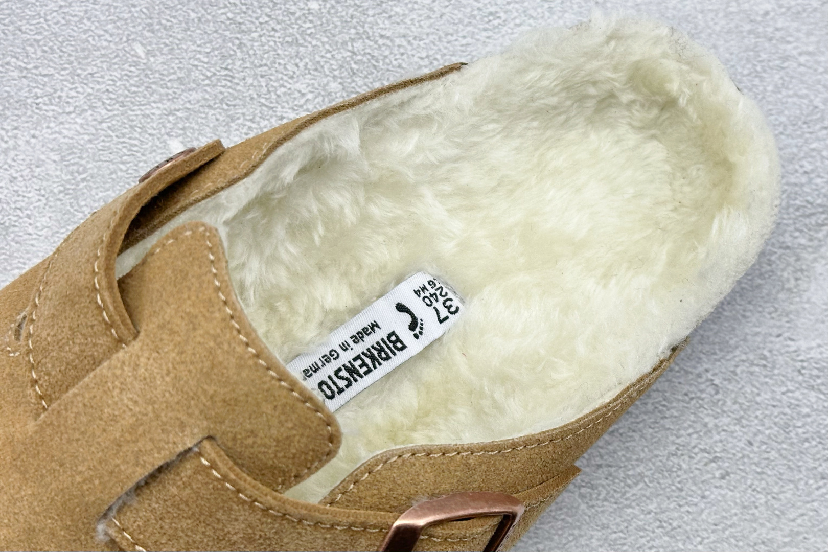 TG版Birkenstock Lond博肯 半包加绒拖鞋 1001140