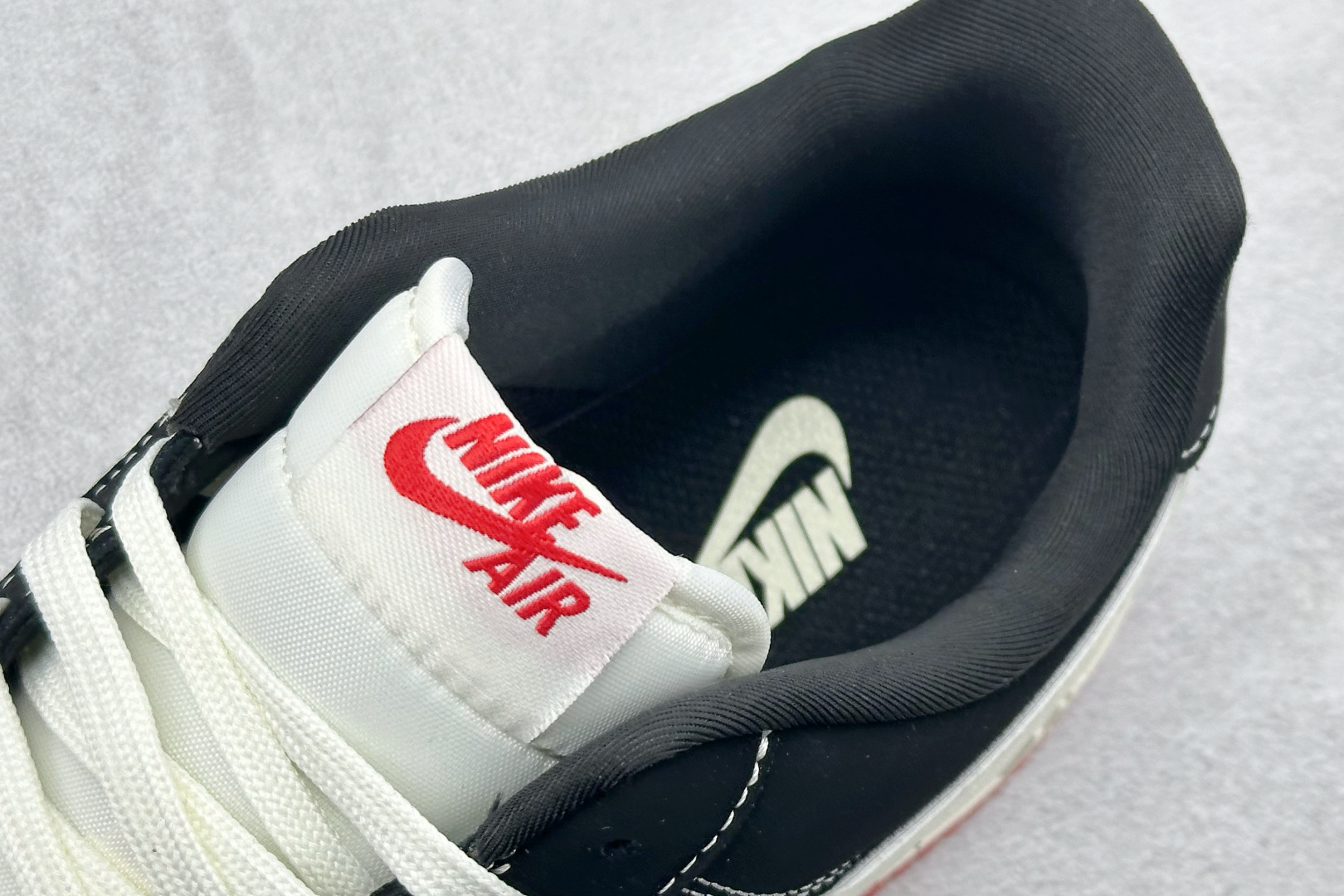 SC版NIke Air Force 1 '07 LOW 黑白红底 运动鞋 休闲鞋 DF0188-118