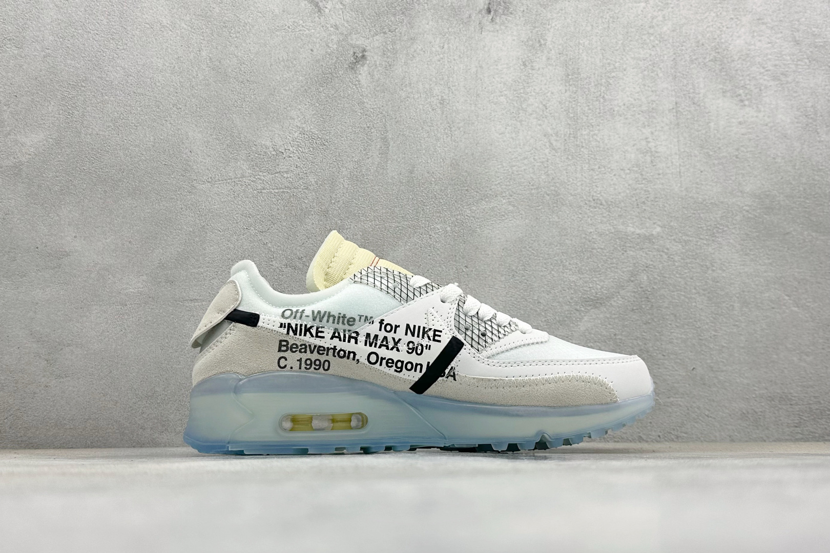 Off-White x Nike Air Max 90”Black”90初代系列低帮复古百搭气垫休闲运动慢跑鞋 AA7293-100-莆田鞋,莆田鞋货源,高仿鞋,高仿鞋货源,安福档口,莆田高仿鞋,莆田鞋批发,高仿鞋批发,莆田高仿运动鞋,高仿运动鞋,莆田运动鞋 Off-White x Nike Air Max 90”Black”90初代系列低帮复古百搭气垫休闲运动慢跑鞋 AA7293-100