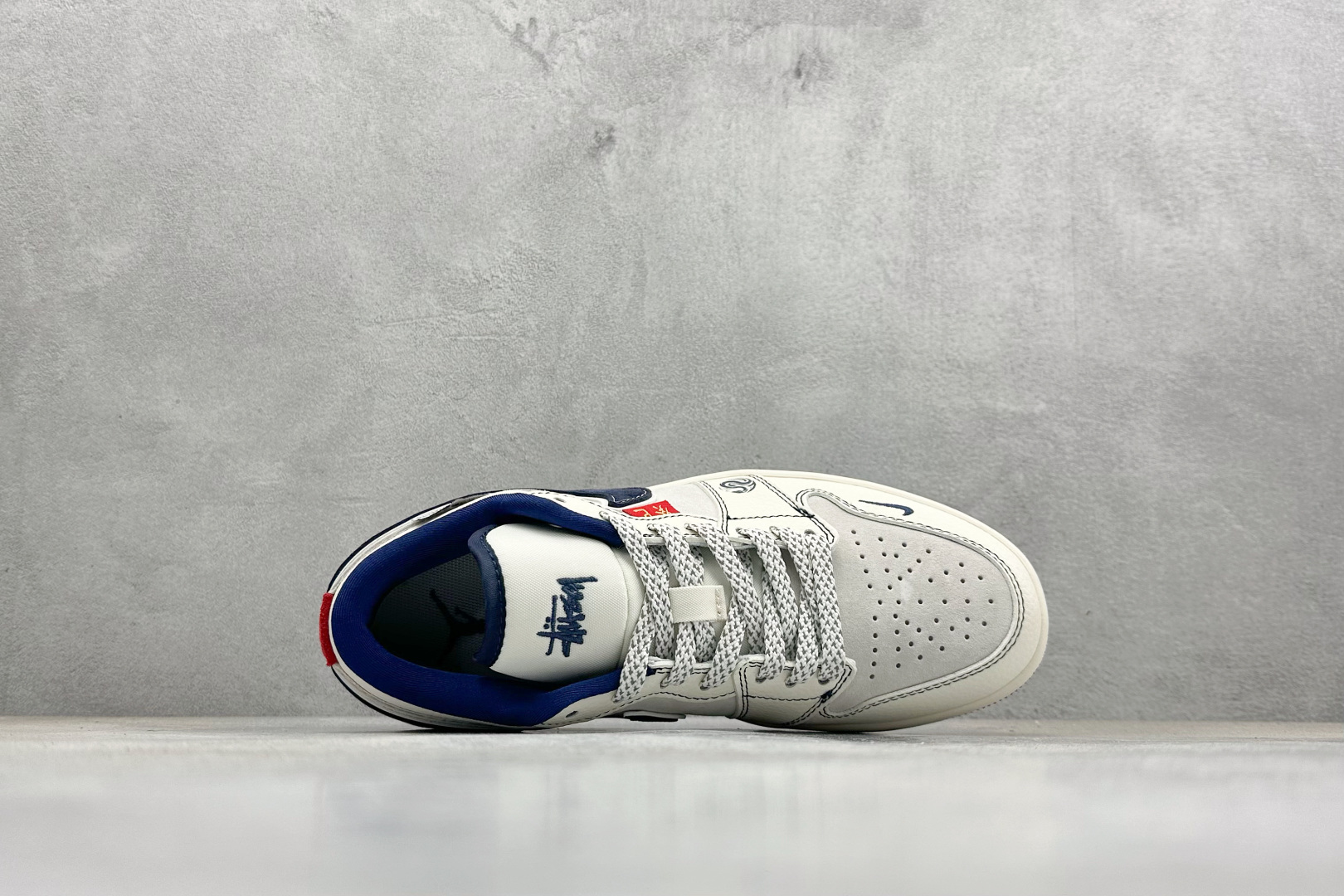 Air Jordan 1 Low AJ1 乔1 斯图西联名 高端定制 低帮复古篮球鞋 YX5066-316