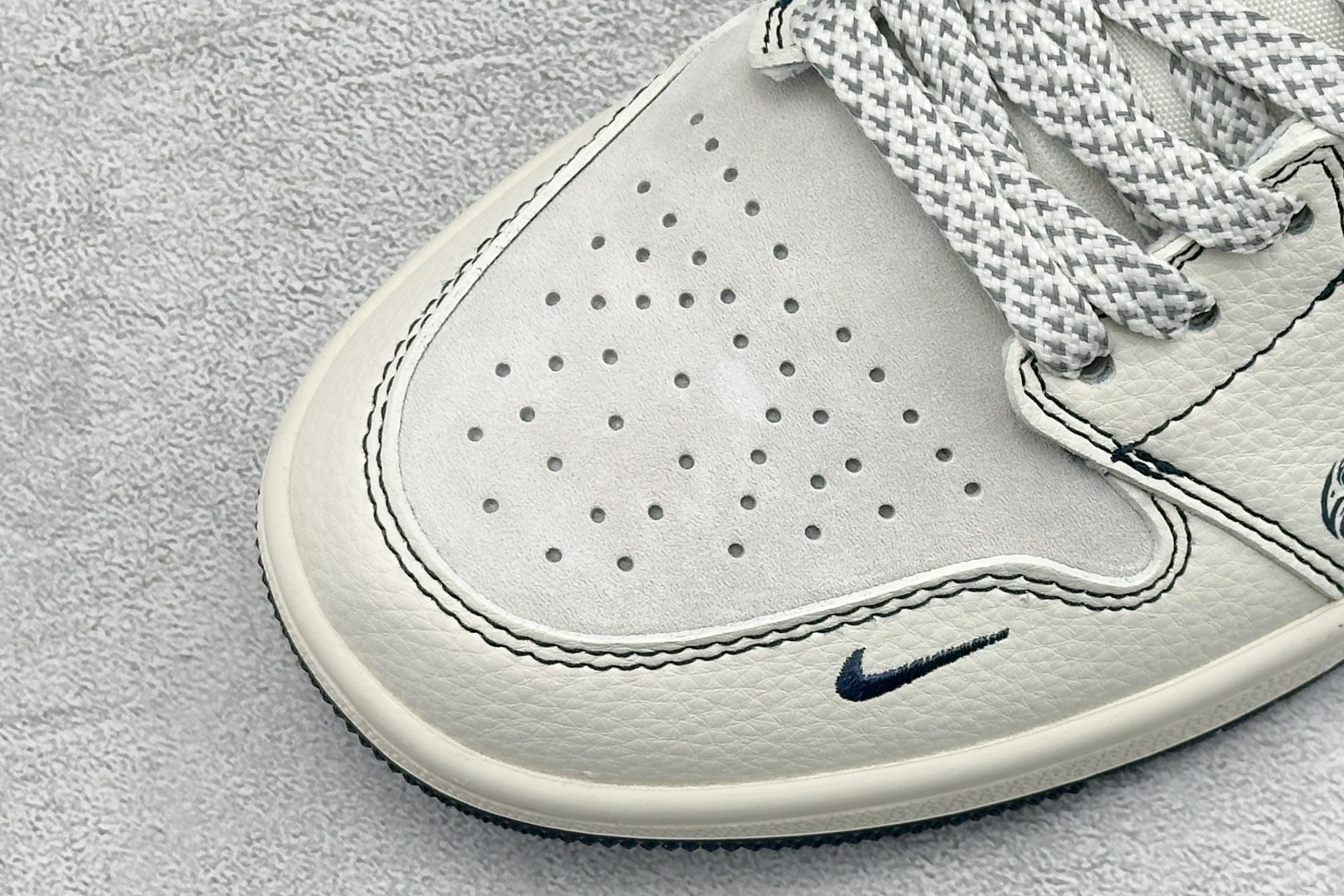 Air Jordan 1 Low AJ1 乔1 斯图西联名 高端定制 低帮复古篮球鞋 YX5066-316