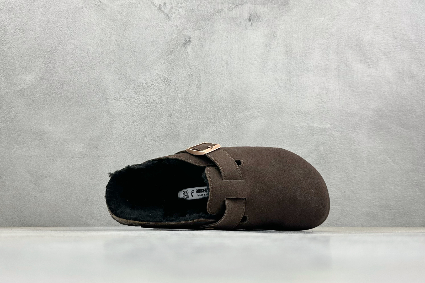 TG版Birkenstock Lond博肯 半包加绒拖鞋 1050529