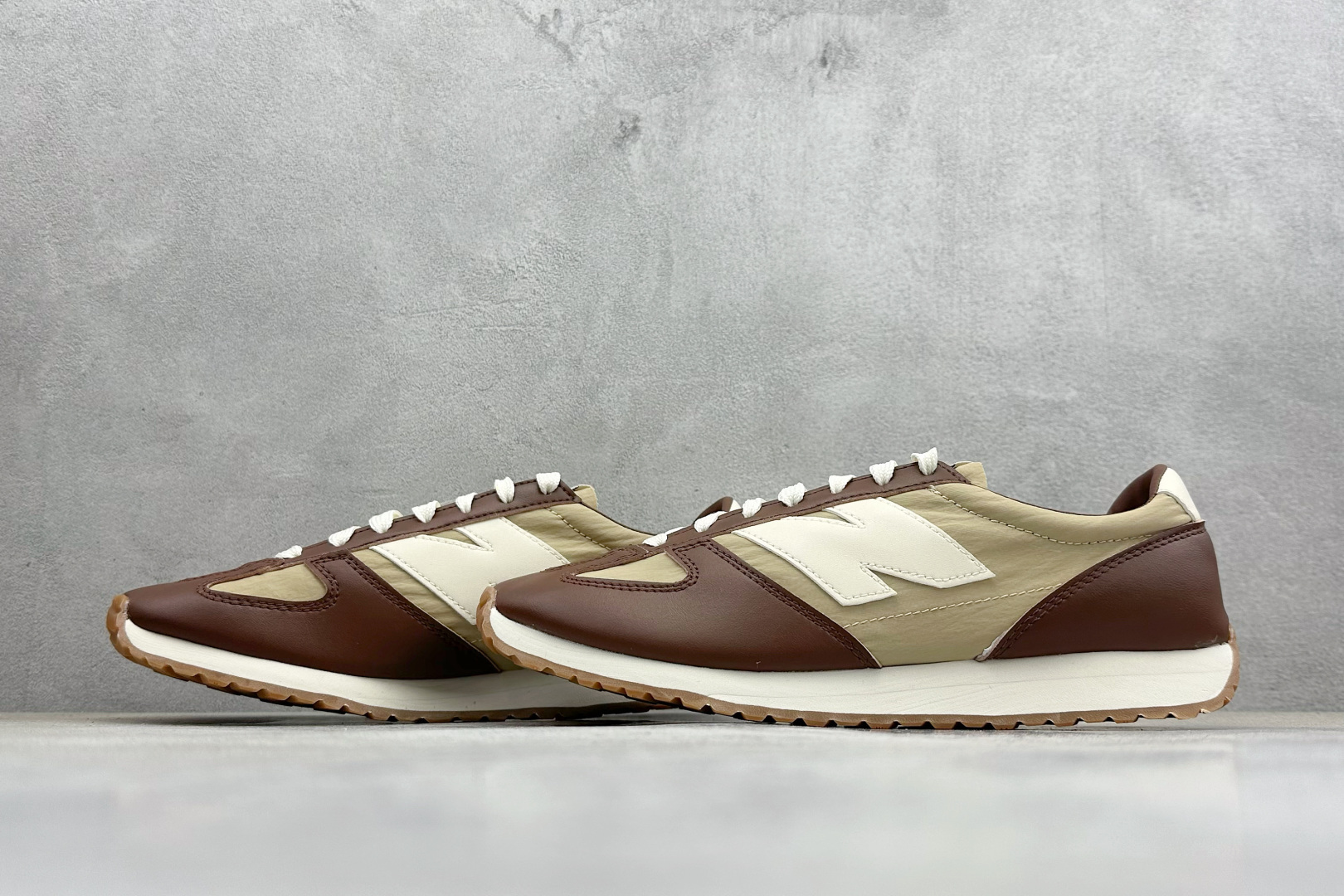 ML版New Balance NB471系列织物牛剖层革生活休闲鞋 U471SNG