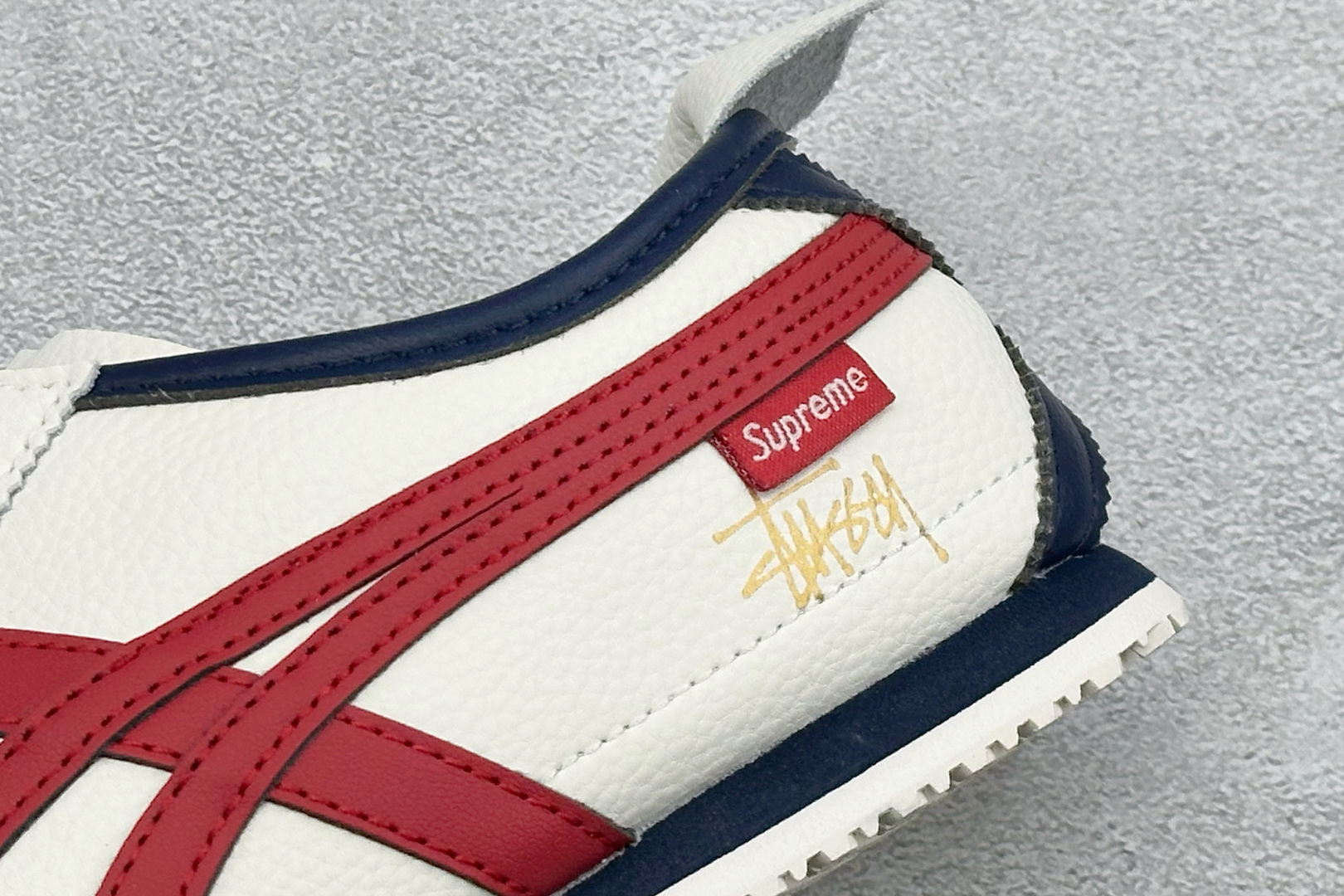 Onitsuka Tiger鬼塚虎 MEXICO 66 ‘DIY’定制球鞋系列 防滑耐磨透气轻便 低帮休闲鞋 DL408-146