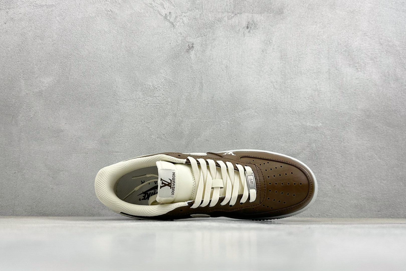 SC版Nike Air Force 1'07 Low 联名 焦糖拿铁 空军低帮休闲板鞋 NH0601-587