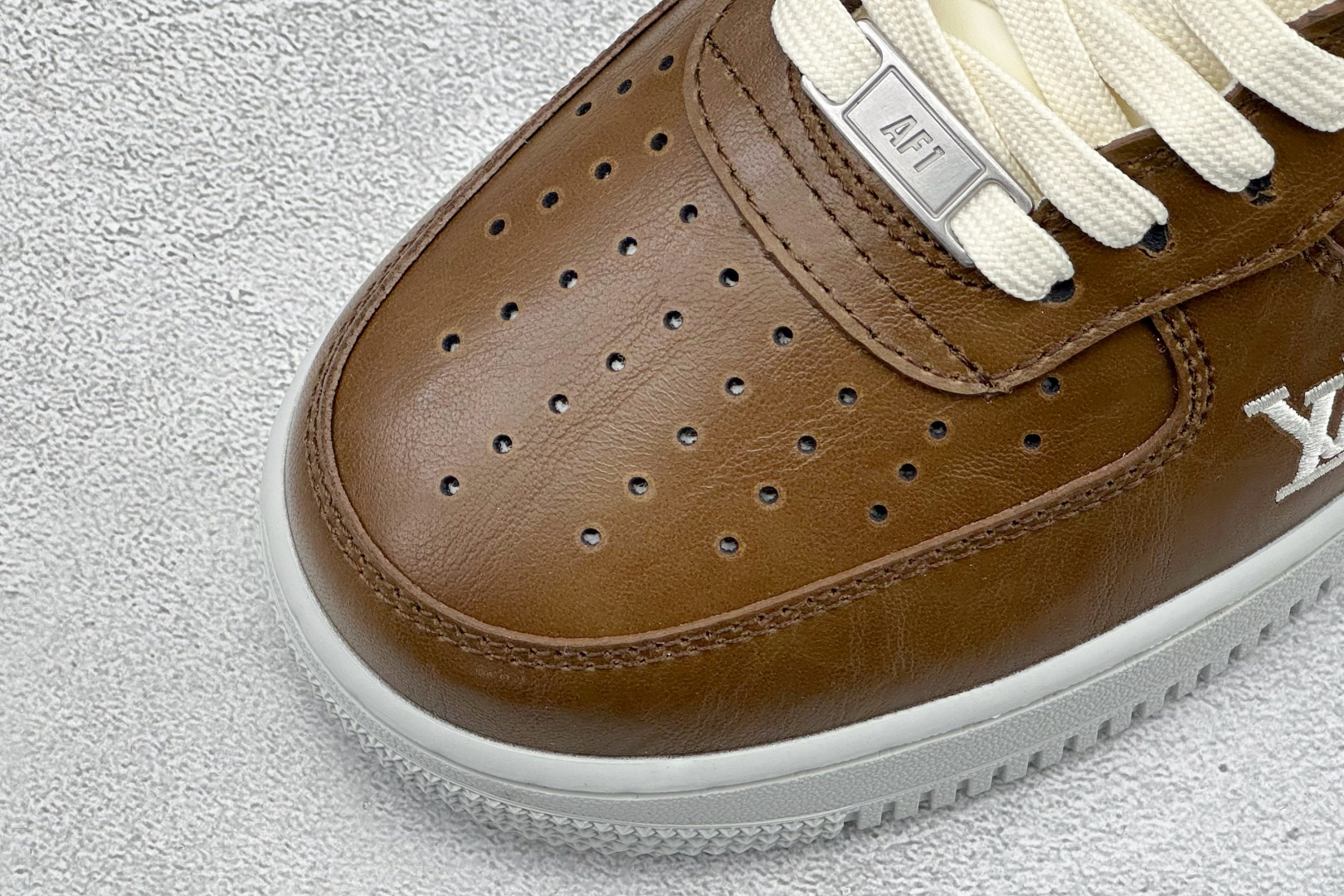 SC版Nike Air Force 1'07 Low 联名 焦糖拿铁 空军低帮休闲板鞋 NH0601-587