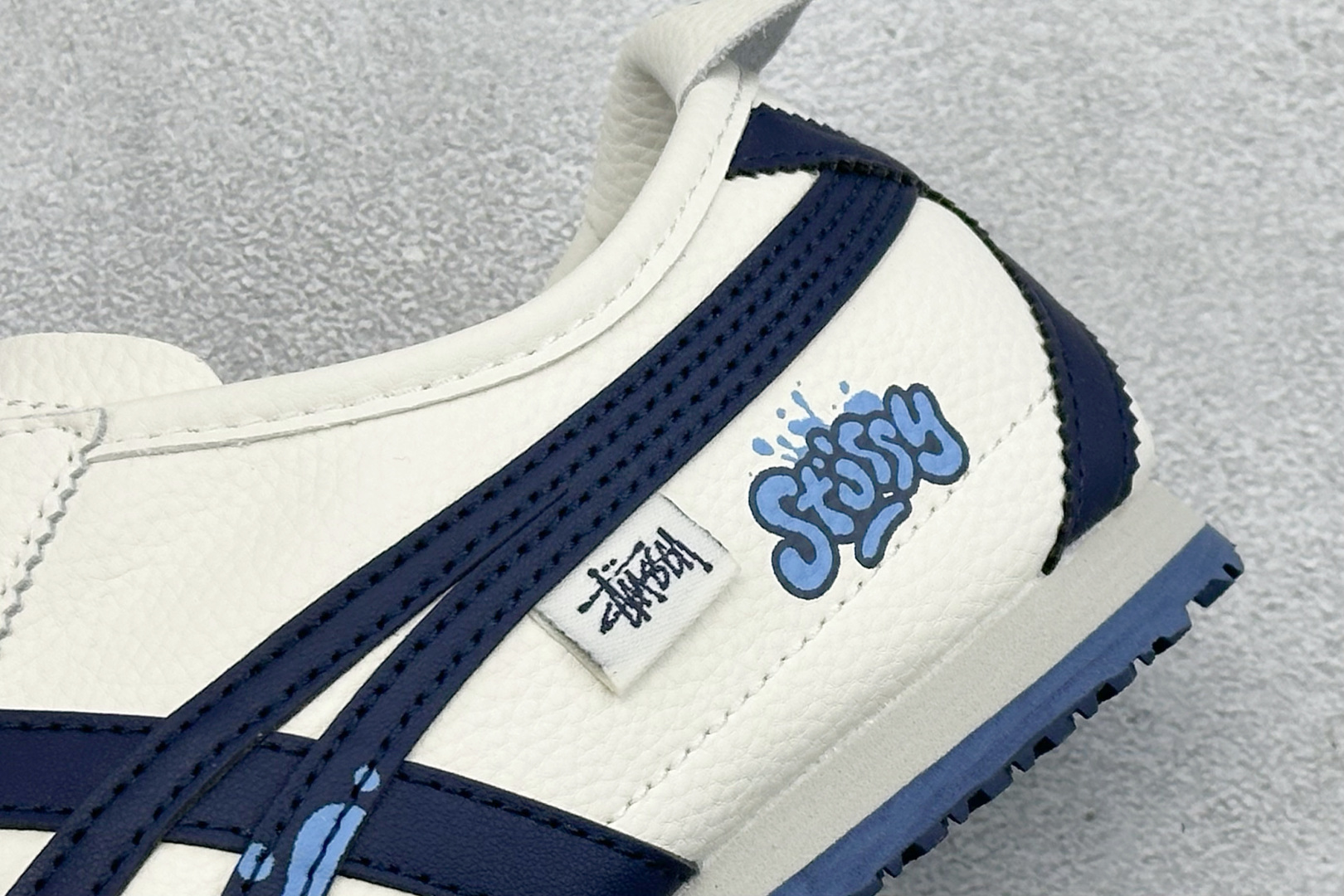 Onitsuka Tiger鬼塚虎 MEXICO 66 ‘DIY’定制球鞋系列 防滑耐磨透气轻便 低帮休闲鞋 DL408-142