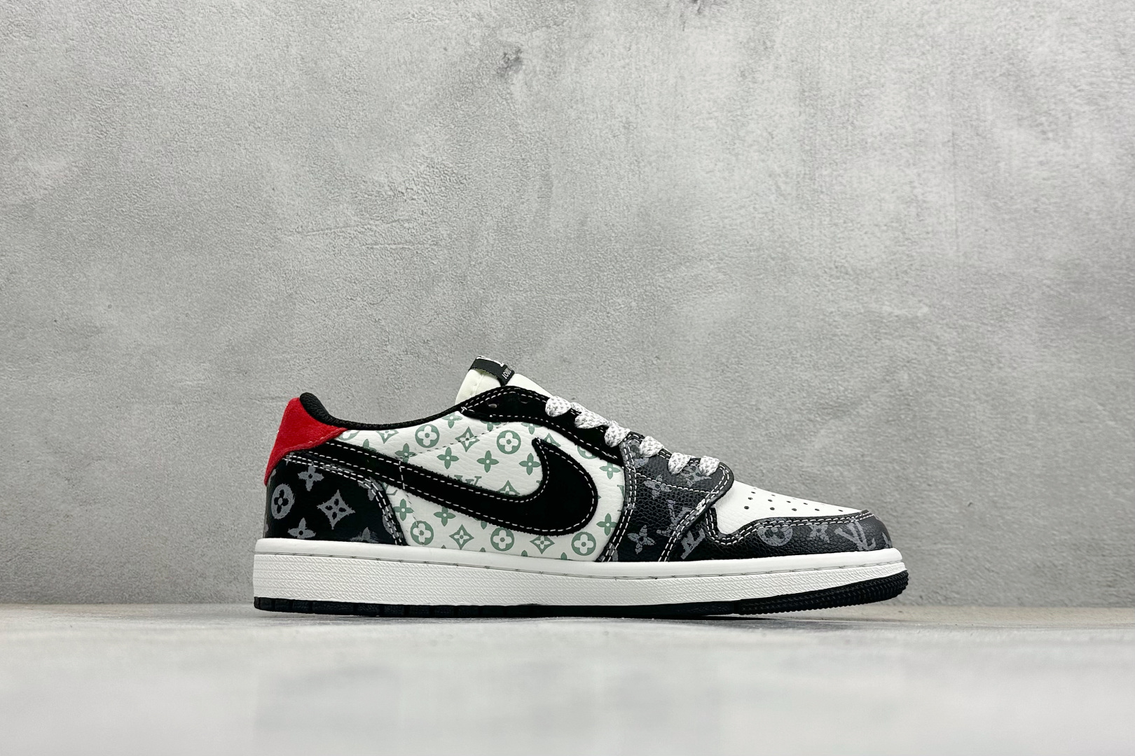 XC版Air Jordan 1 Low AJ1 乔1 LV联名款 高端定制 低帮复古篮球鞋 DZ5899-036