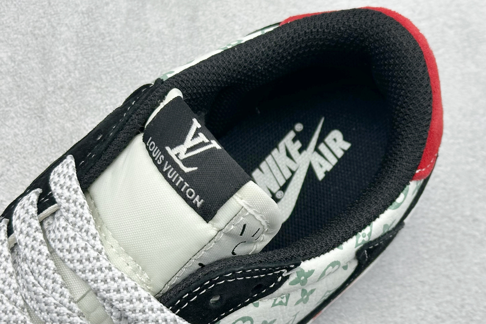 XC版Air Jordan 1 Low AJ1 乔1 LV联名款 高端定制 低帮复古篮球鞋 DZ5899-036