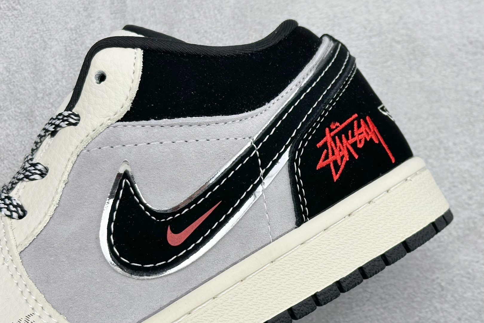 XC版AJ Low × Stüssy这波“街头王炸” QG1988-016