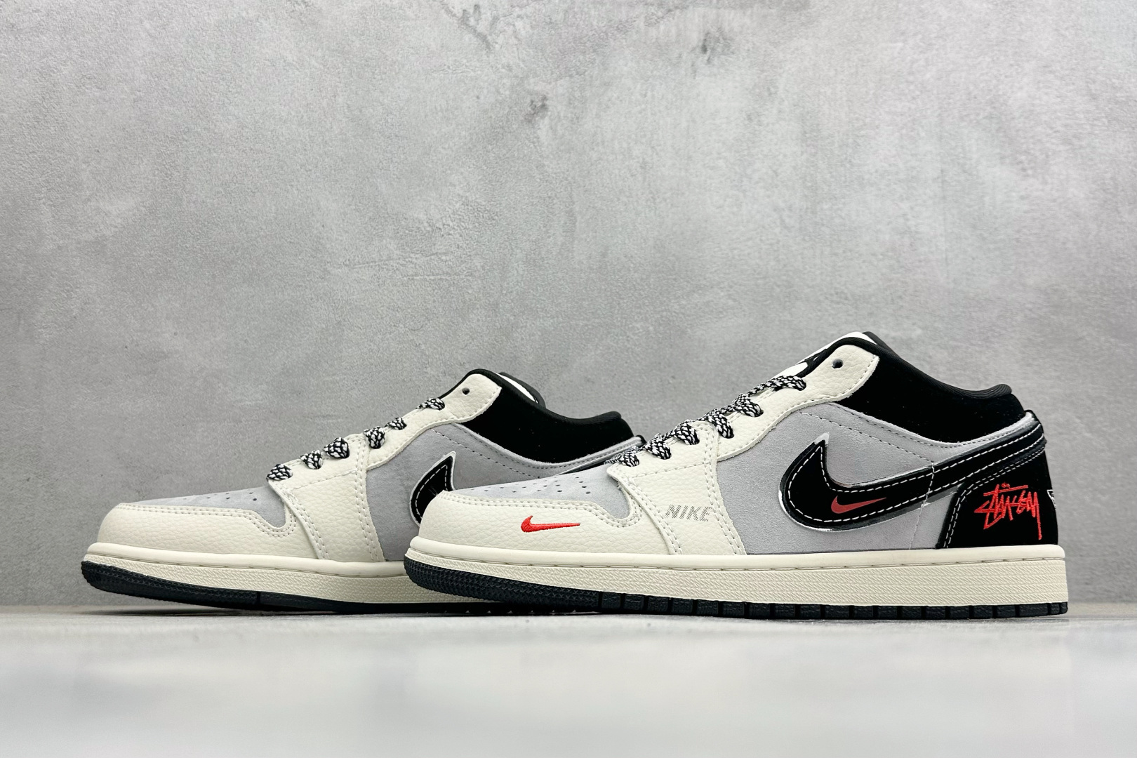 XC版AJ Low × Stüssy这波“街头王炸” QG1988-016