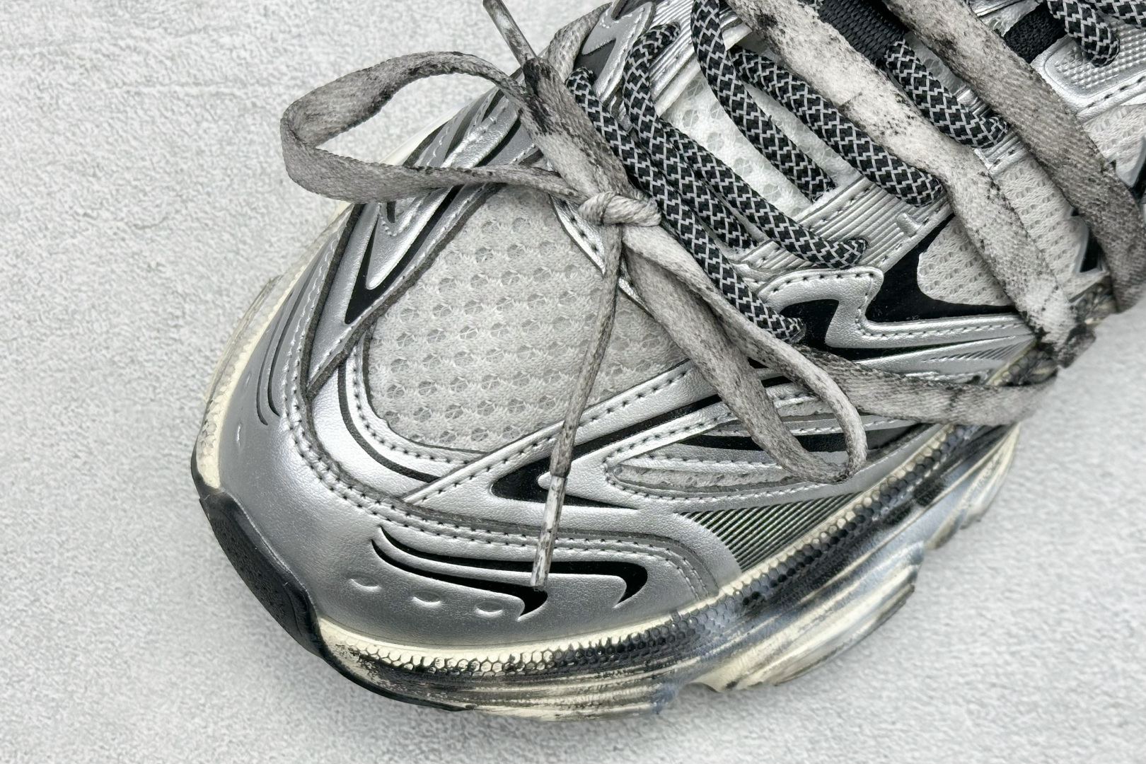 MLB NY 印花网红老爹跑鞋 手工定定制涂鸦恶作剧 3ASHWD15N