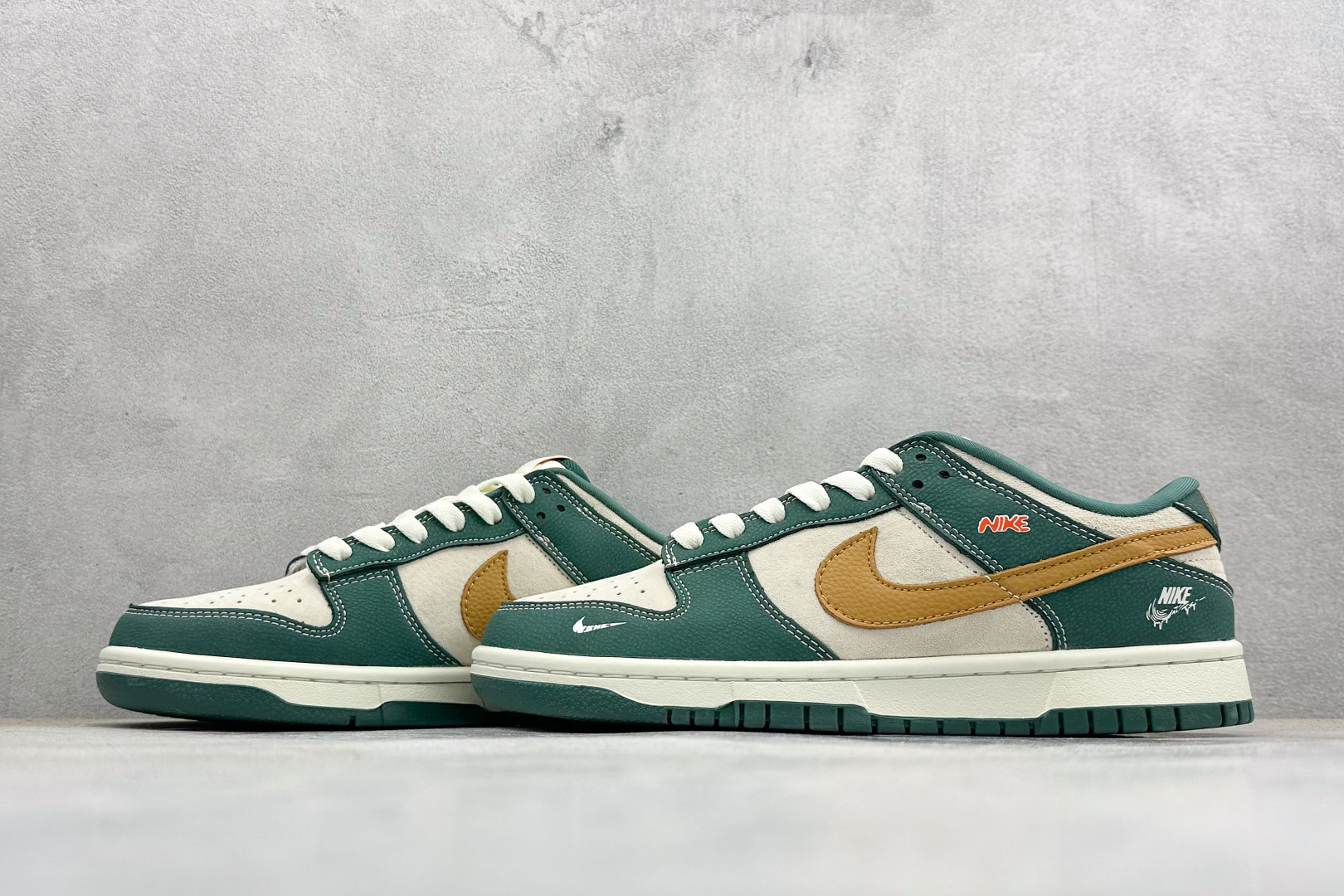 Nike SB Dunk Low“——卡其绿” 高端定制 低帮休闲板鞋 YF9511-921
