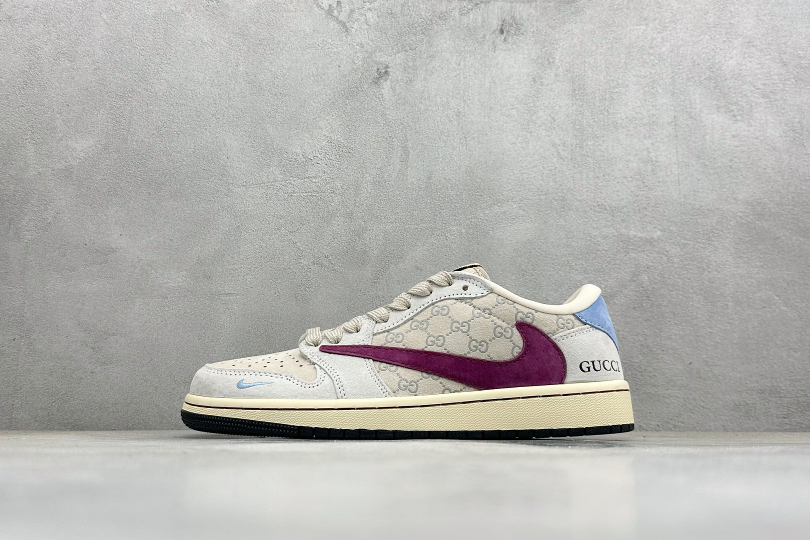福利特价 Air Jordan 1 Low AJ1 乔1 联名 高端定制 倒钩低帮复古篮球鞋#定制鞋盒 