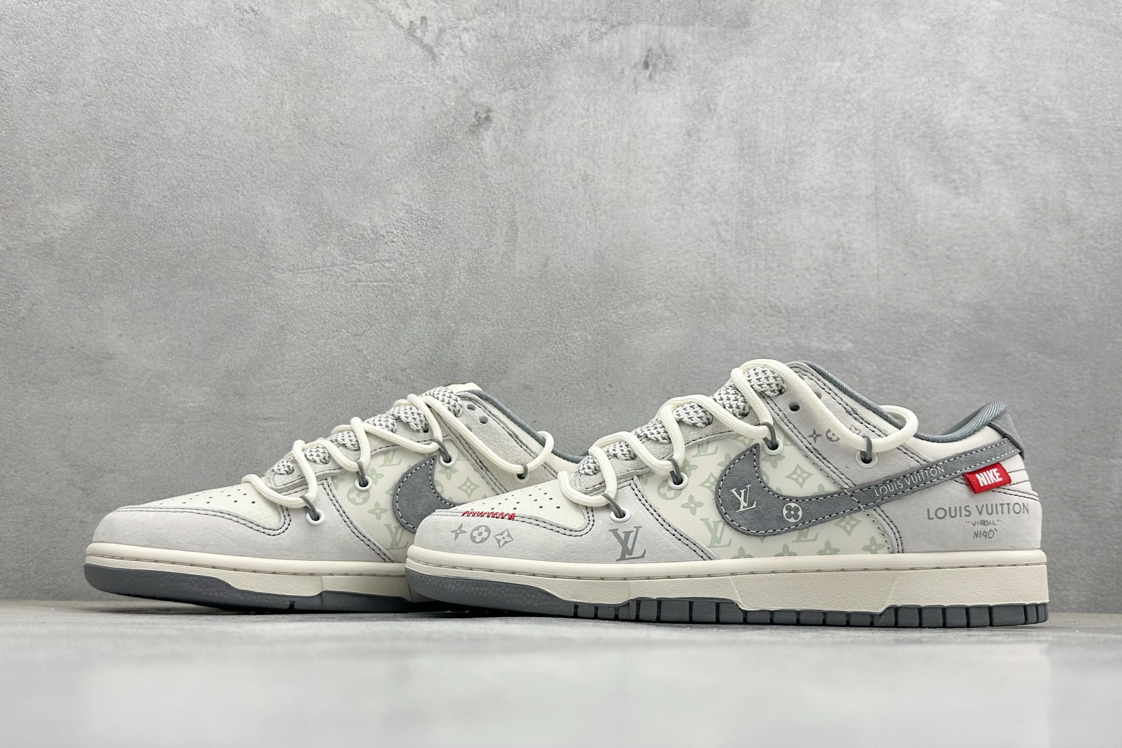 XC版Nike SB Dunk Low LV联名款 绑带 高端定制 低帮休闲板鞋 CX5050-Y35