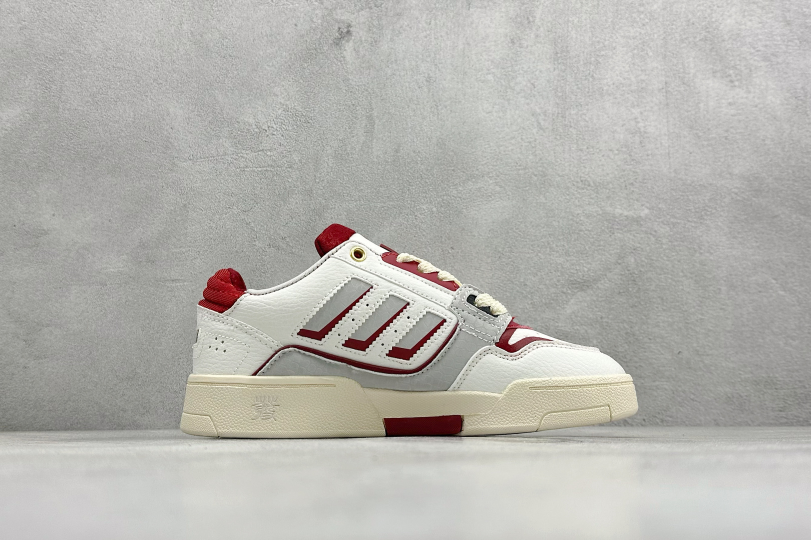 AdidDrop Step Low 2.0 低帮 经典校园复古板鞋 男女潮流头层皮休闲鞋 JP9982