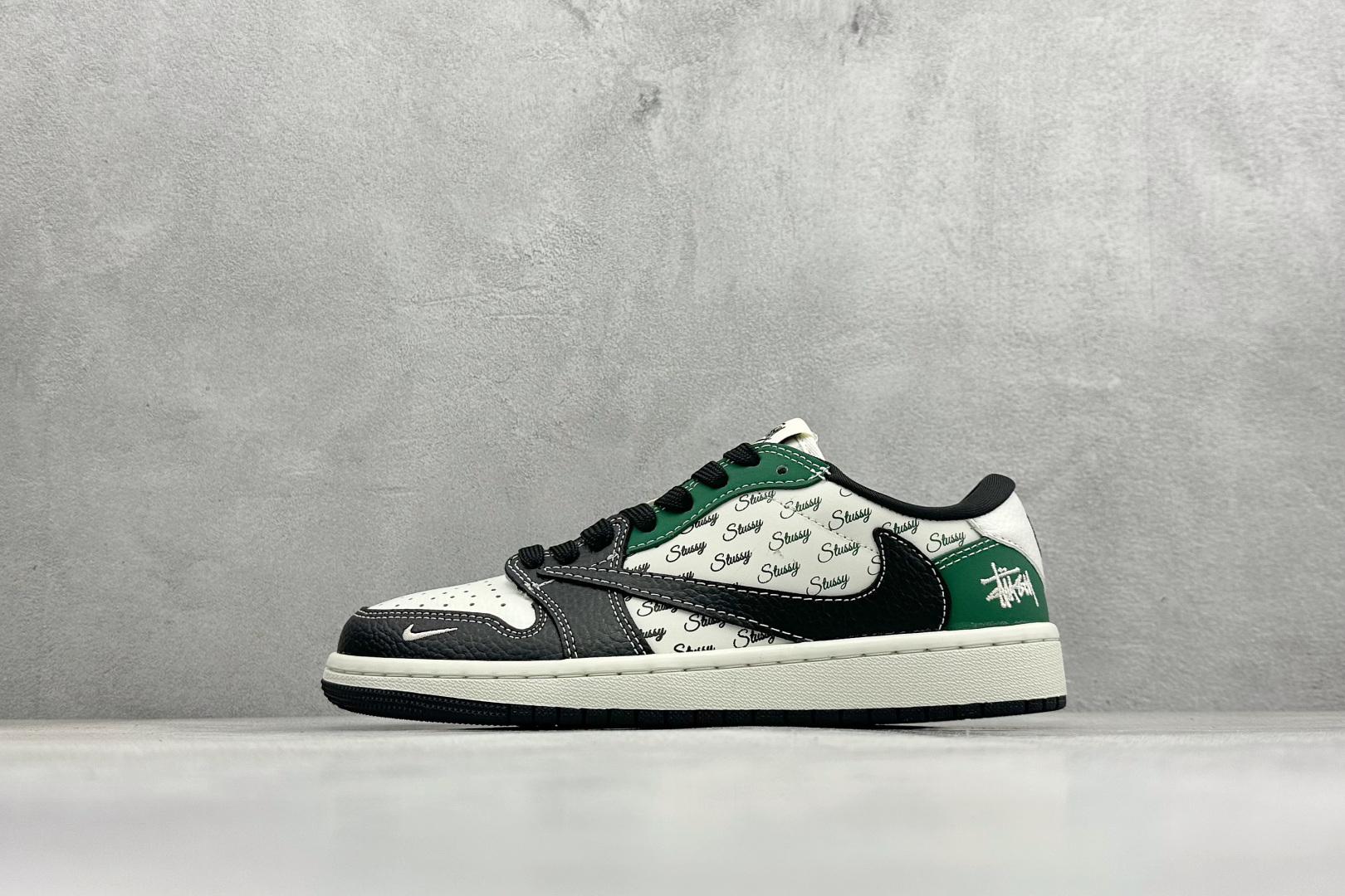 福利特价Air Jordan 1 Low AJ1 乔1 联名 高端定制 倒钩低帮复古篮球鞋#定制鞋盒 大