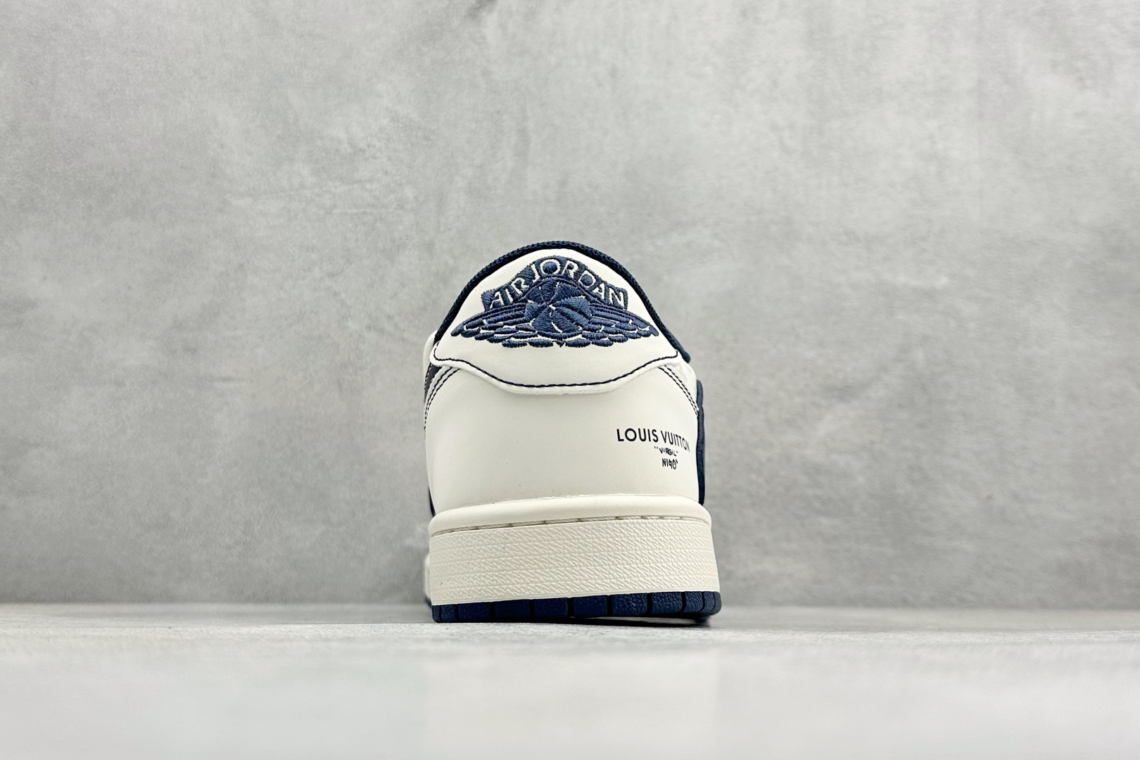 Travis Scott x Fragment Design x Jordan Air Jordan 1 Low SP LV联名-米白午夜蓝” HT5088-603