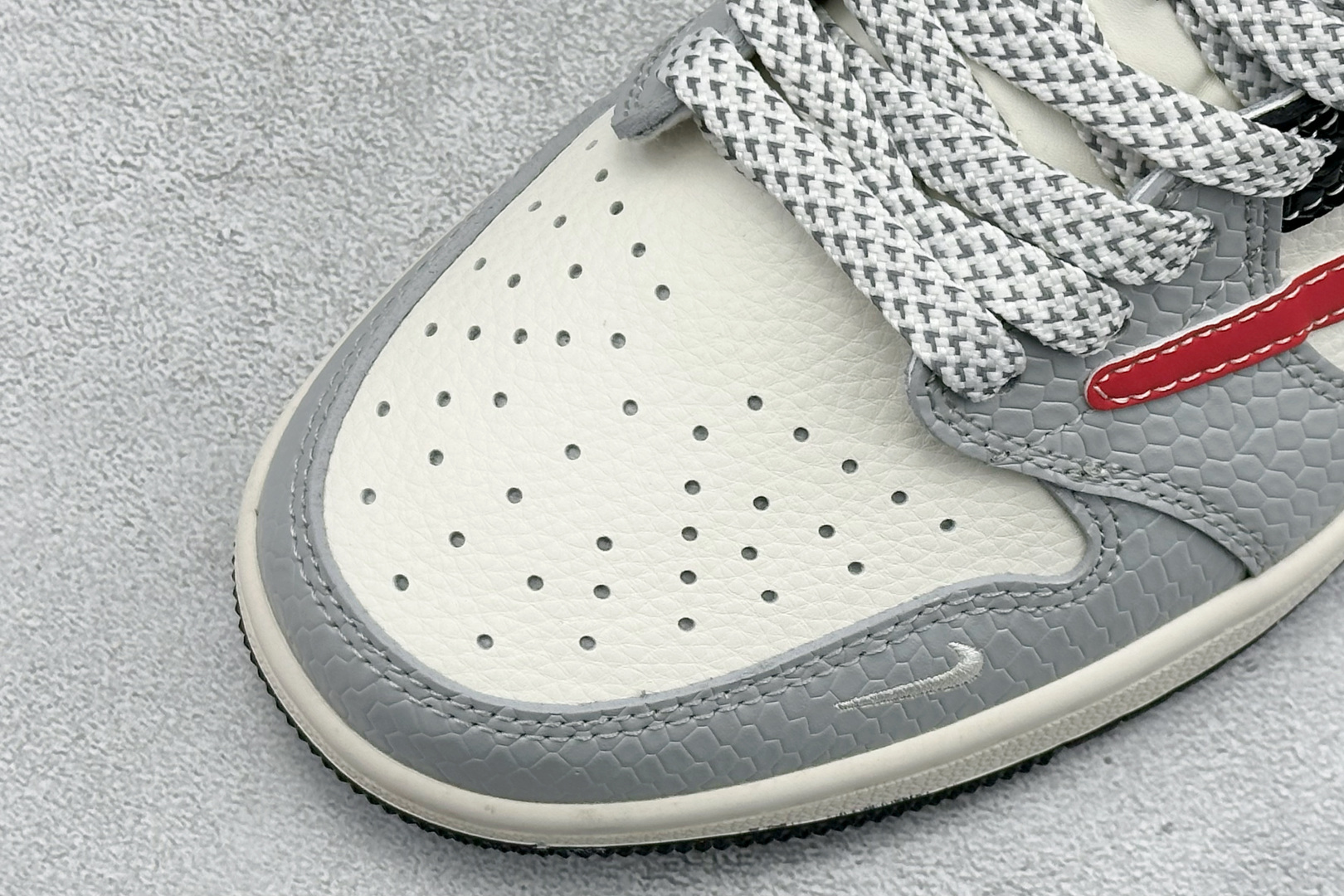 Air Jordan 1 Low AJ1 乔1 巴宝莉联名 高端定制 倒钩低帮复古篮球鞋 HS1239-005