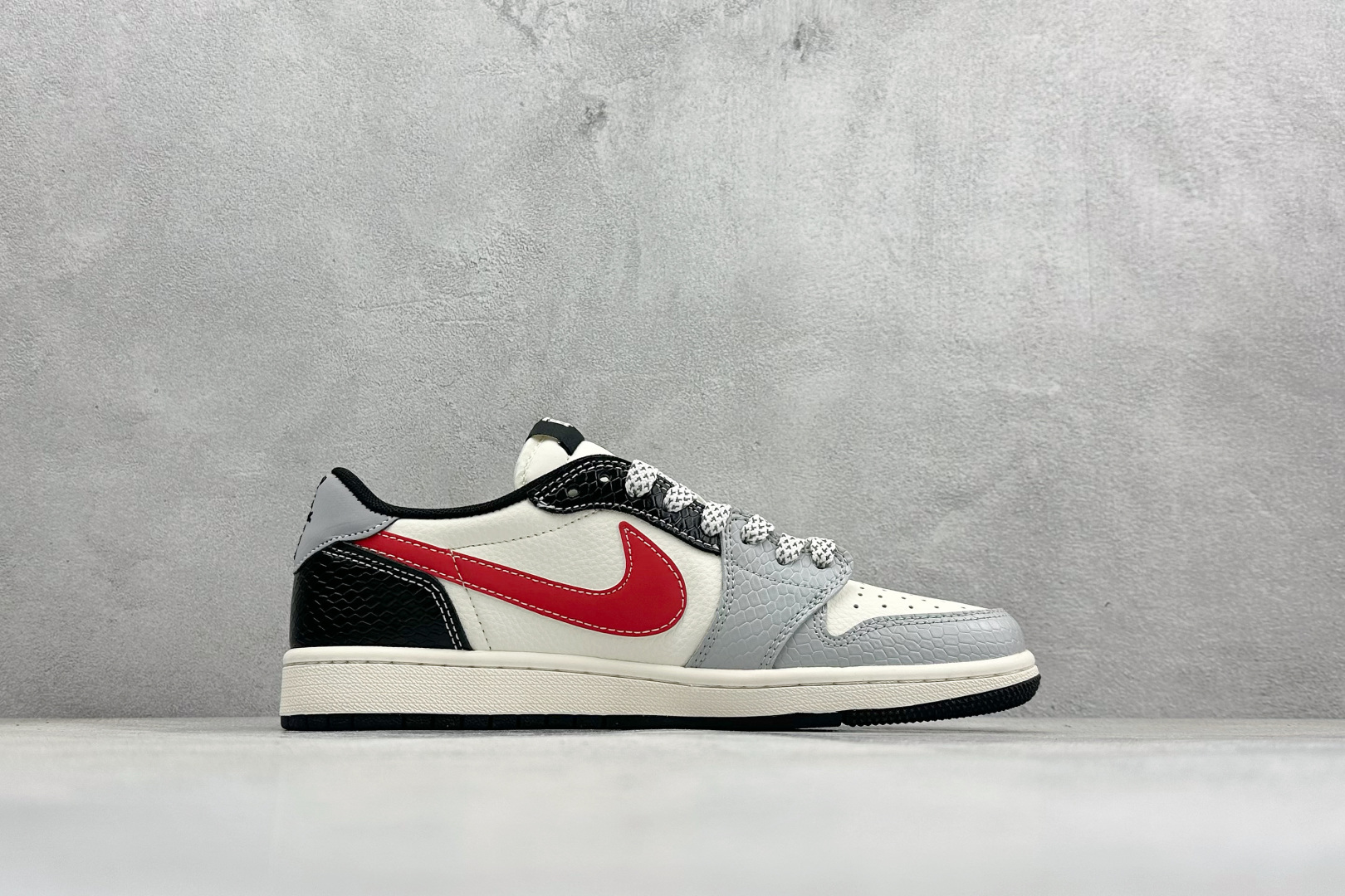 Air Jordan 1 Low AJ1 乔1 巴宝莉联名 高端定制 倒钩低帮复古篮球鞋 HS1239-005