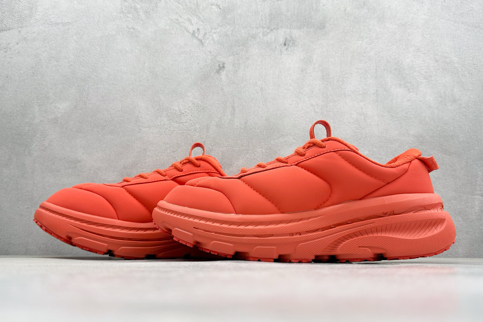 MARNI x Hoka One One Bondi B3LS 红色 跨界联名低帮户外越野面包跑步鞋 1170631-PNCN