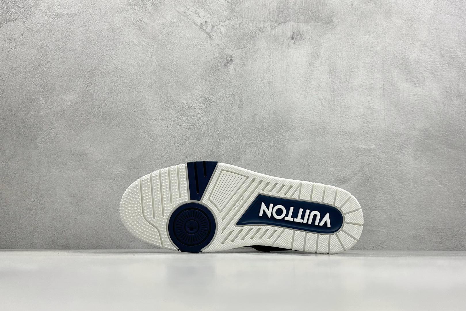 YS纯原LOUIS VUITTTrainer 牛仔布 厚底系带 低帮 板鞋 蓝色