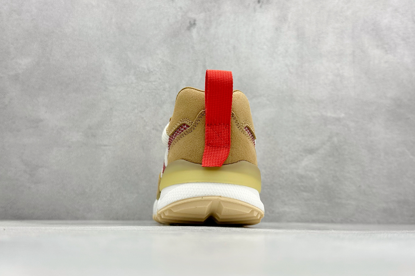 Tom Sachs x NK Craft Mars Yard 2.0 联名宇航员神游太空百搭休闲运动透气慢跑鞋 复古做旧黄红勾 IF2885-100