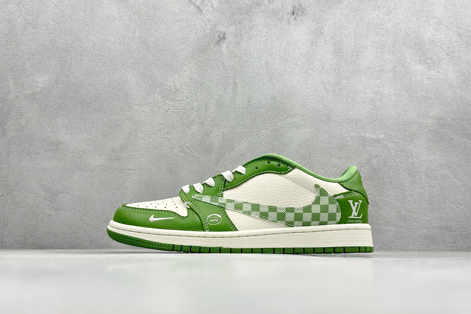 福利特价Air Jordan 1 Low AJ1 乔1 联名 高端定制 倒钩低帮复古篮球鞋#定制鞋盒 大