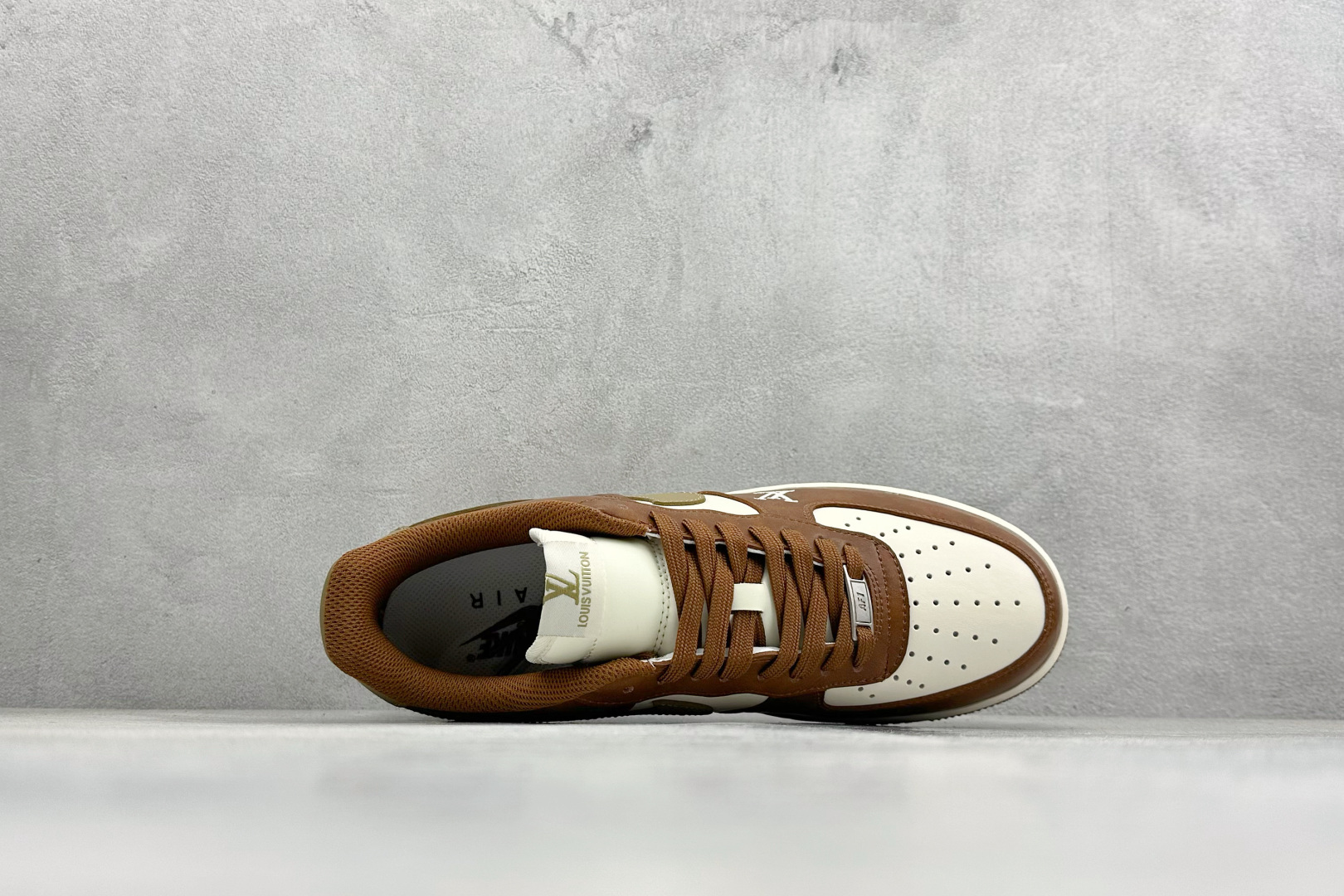SC版Nike Air Force 1'07 Low 联名 白棕摩卡 空军一号低帮休闲板鞋 NH0601-590