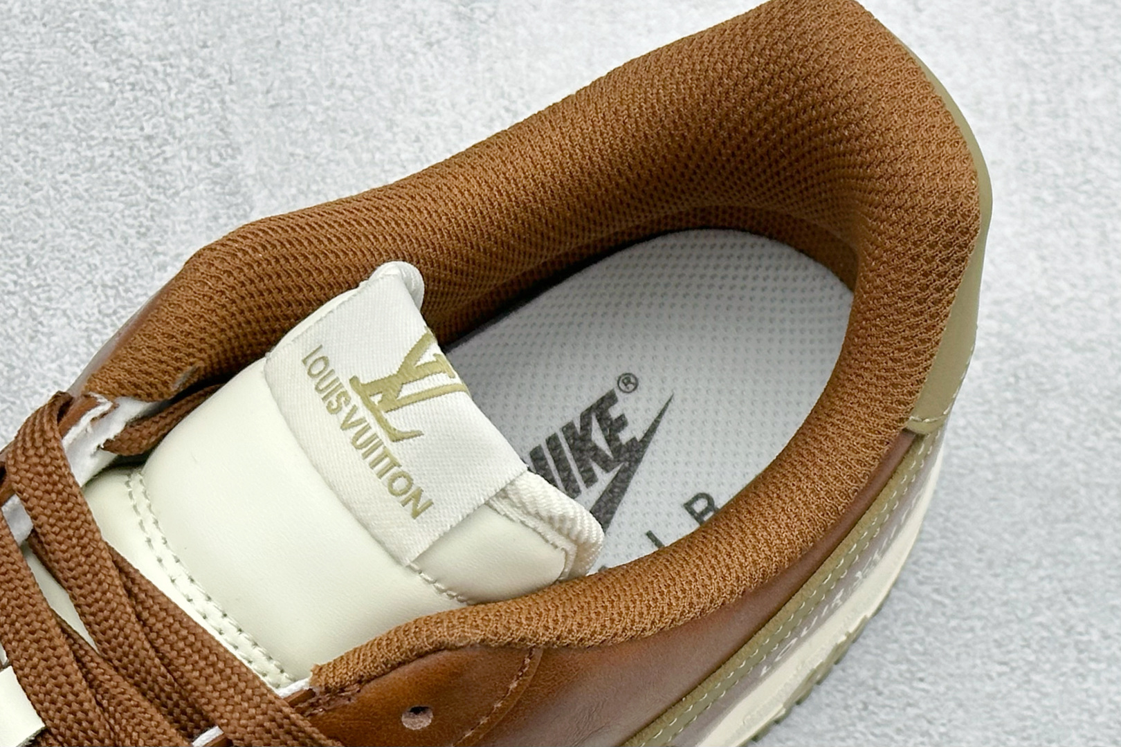 SC版Nike Air Force 1'07 Low 联名 白棕摩卡 空军一号低帮休闲板鞋 NH0601-590