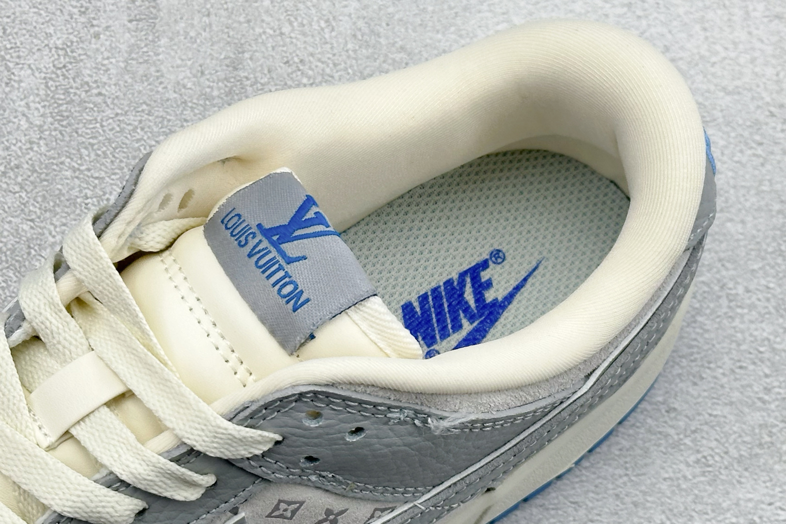 Nike SB Dunk Low ”LV联名“——白蓝” 高端定制 低帮休闲板鞋 YF9511-912