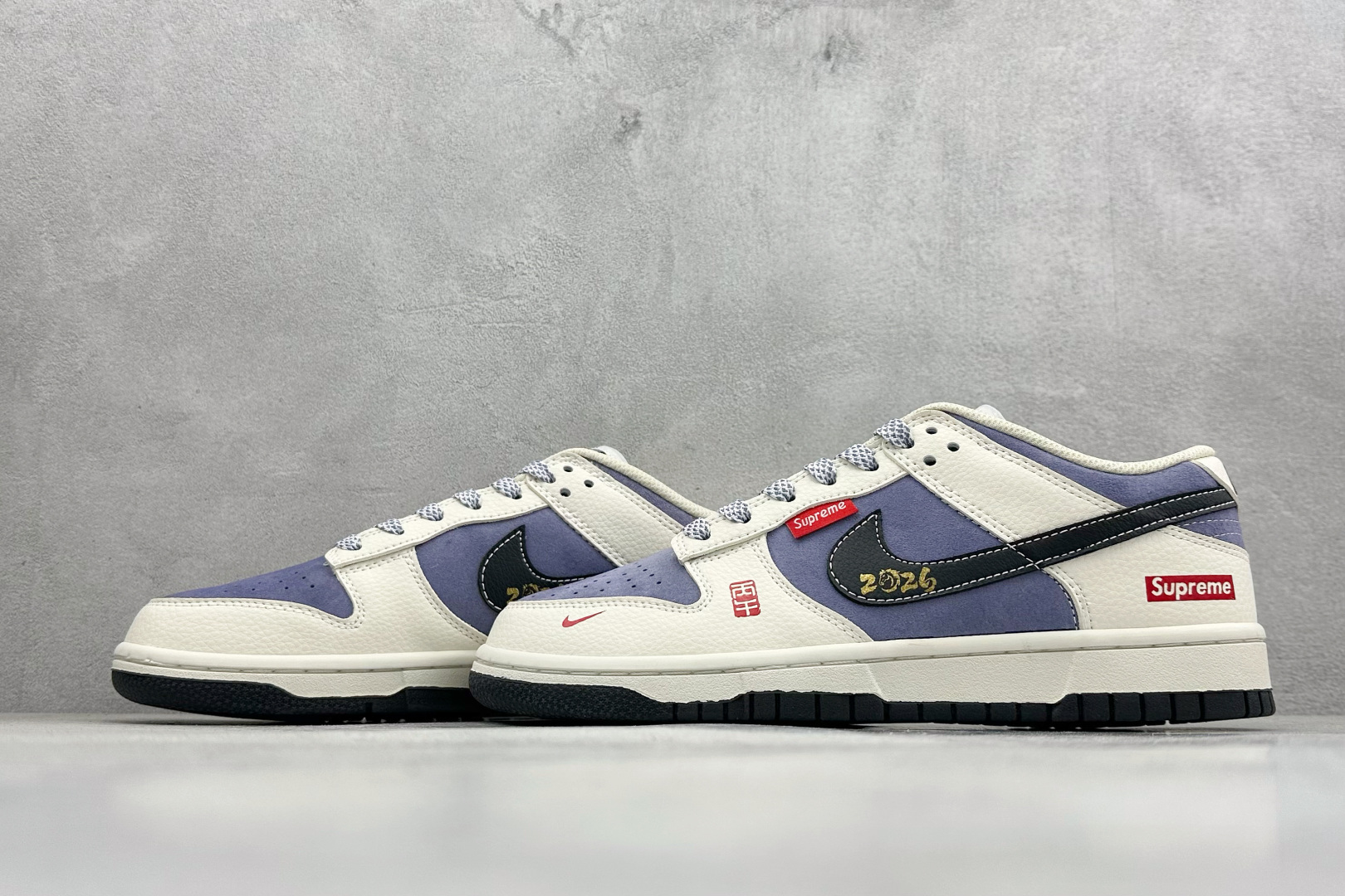 Nike SB Dunk Low Supreme联名 马年限定 周年高端定制 低帮休闲板鞋 DN3168-015