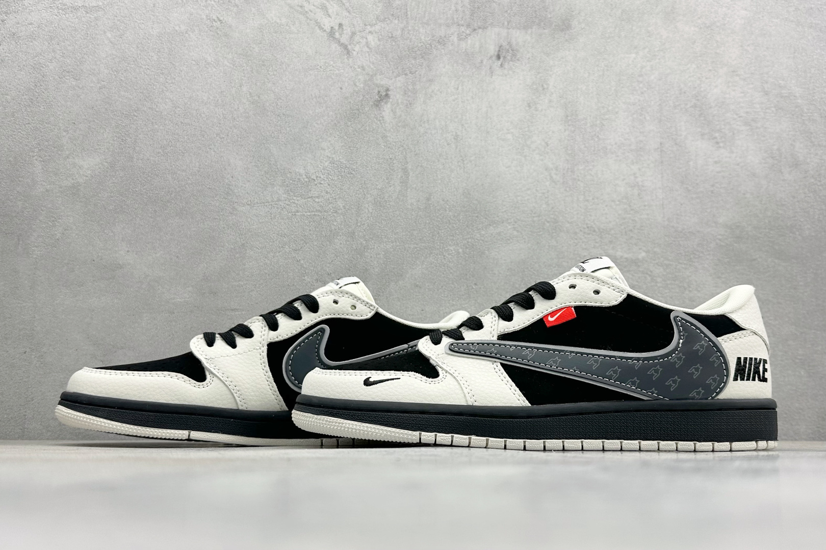 280 Nike Jordan Air Jordan倒勾 “ NIKE灰——米灰拼接” 高端定制 低帮 复古 减震 防滑 耐磨 篮球鞋 JW1188-173-Chinese UA Cheap High Quatity Brand Clothes Bags handbags Sneakers wholesale wholesaler seller from China Factory suppliers Fashion Clothing Shoes best Quality Beautiful Price 280 Nike Jordan Air Jordan倒勾 “ NIKE灰——米灰拼接” 高端定制 低帮 复古 减震 防滑 耐磨 篮球鞋 JW1188-173