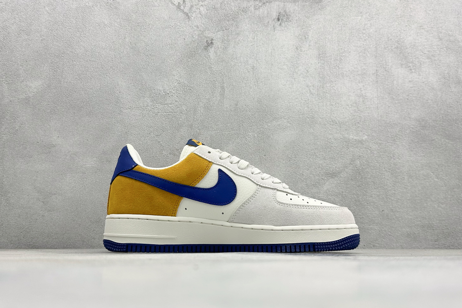 260 SC版Nike Air Force 1'07 Low 白灰棕蓝拼接 空军一号低帮休闲板鞋 HF2794-100