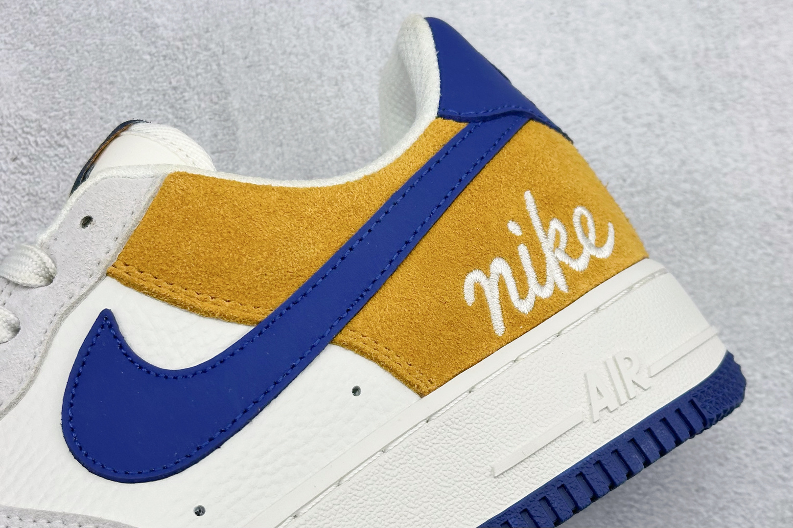 260 SC版Nike Air Force 1'07 Low 白灰棕蓝拼接 空军一号低帮休闲板鞋 HF2794-100