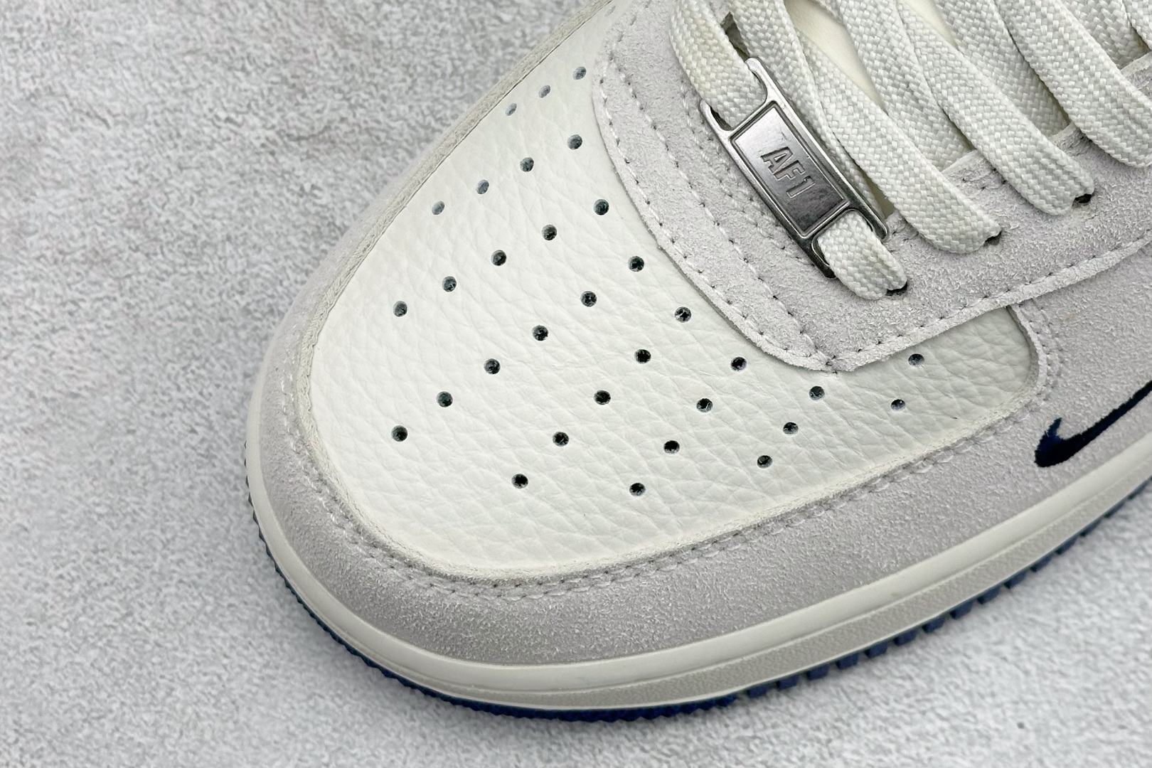 260 SC版Nike Air Force 1'07 Low 白灰棕蓝拼接 空军一号低帮休闲板鞋 HF2794-100