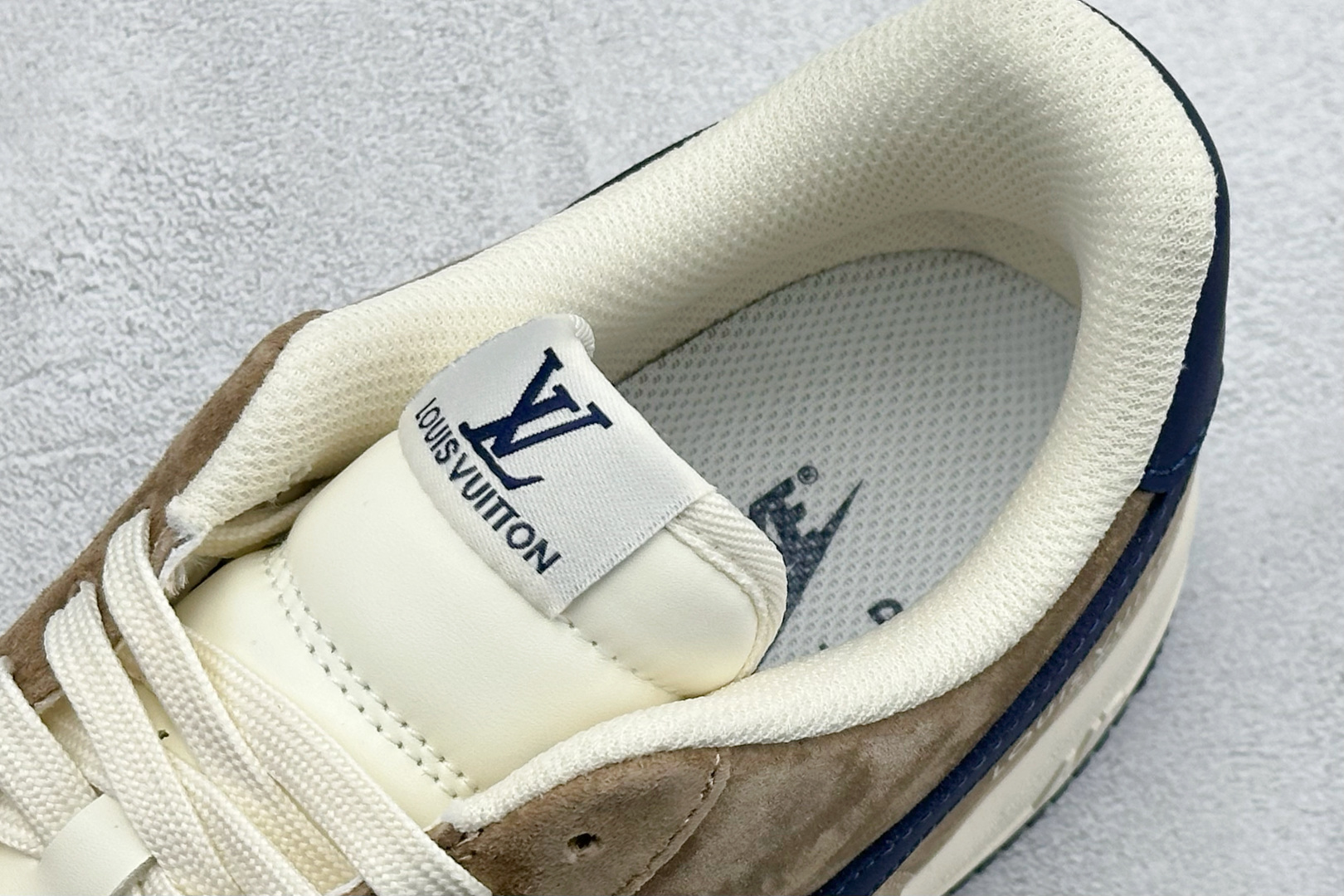 SC版Nike Air Force 1'07 Low 联名 米棕藏蓝 空军一号低帮休闲板鞋 NH0601-589