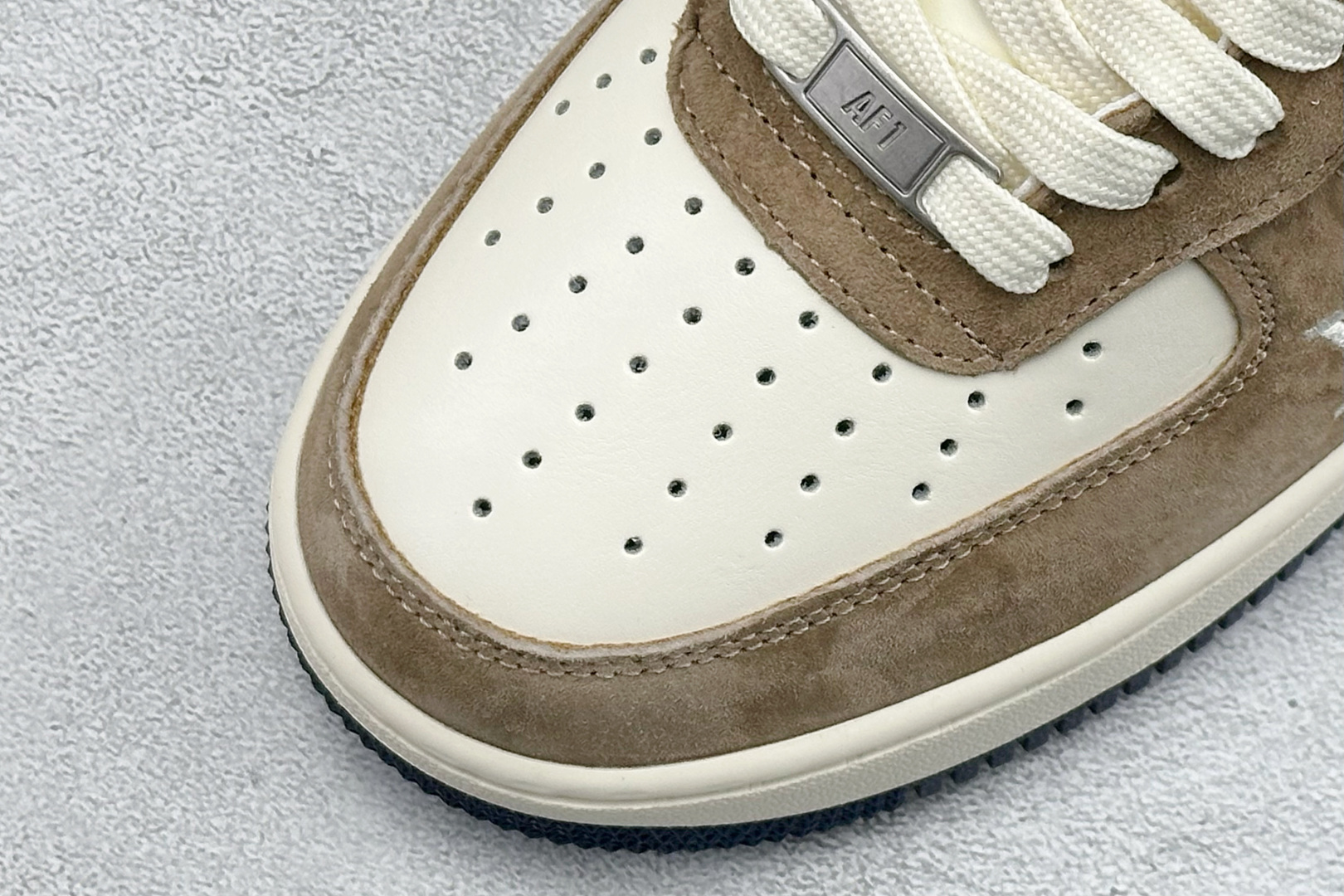 SC版Nike Air Force 1'07 Low 联名 米棕藏蓝 空军一号低帮休闲板鞋 NH0601-589
