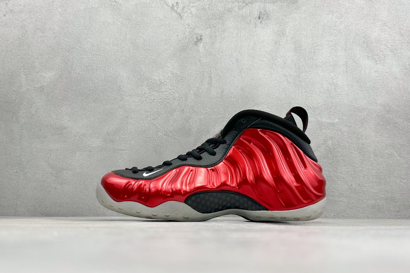 Nike Air Foamposite ONE 喷泡中帮复古篮球鞋 纯胶透明橡胶大底超强止滑 原楦纸板开