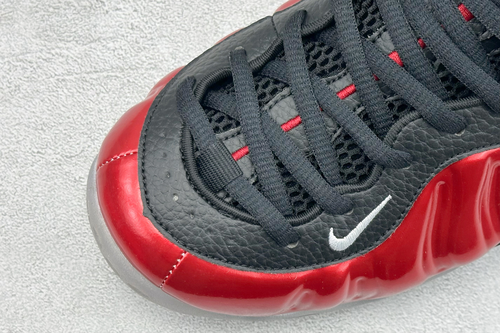 Nike Air Foamposite ONE 喷泡中帮复古篮球鞋 纯胶透明橡胶大底超强止滑 原楦纸板开