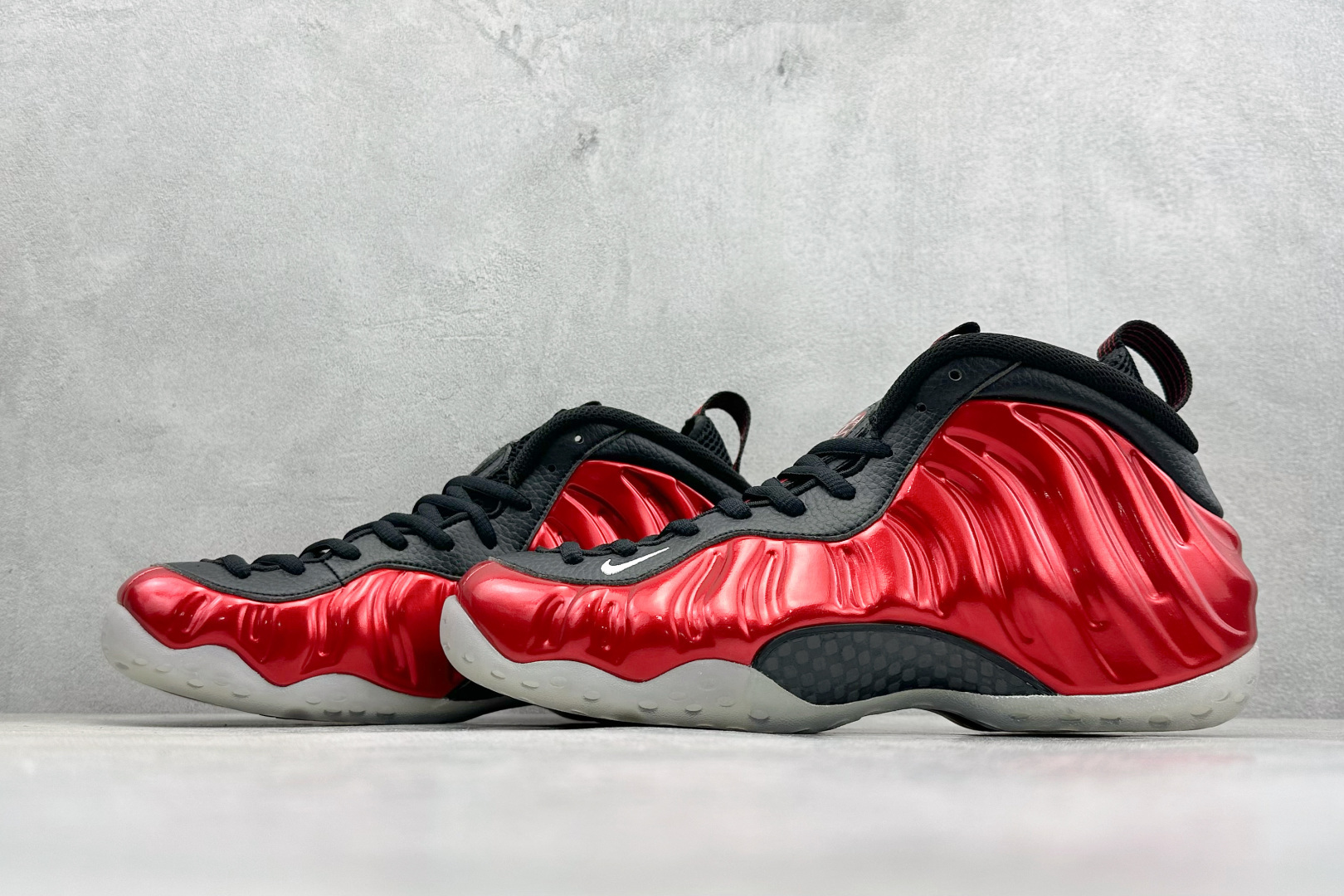 Nike Air Foamposite ONE 喷泡中帮复古篮球鞋 纯胶透明橡胶大底超强止滑 原楦纸板开