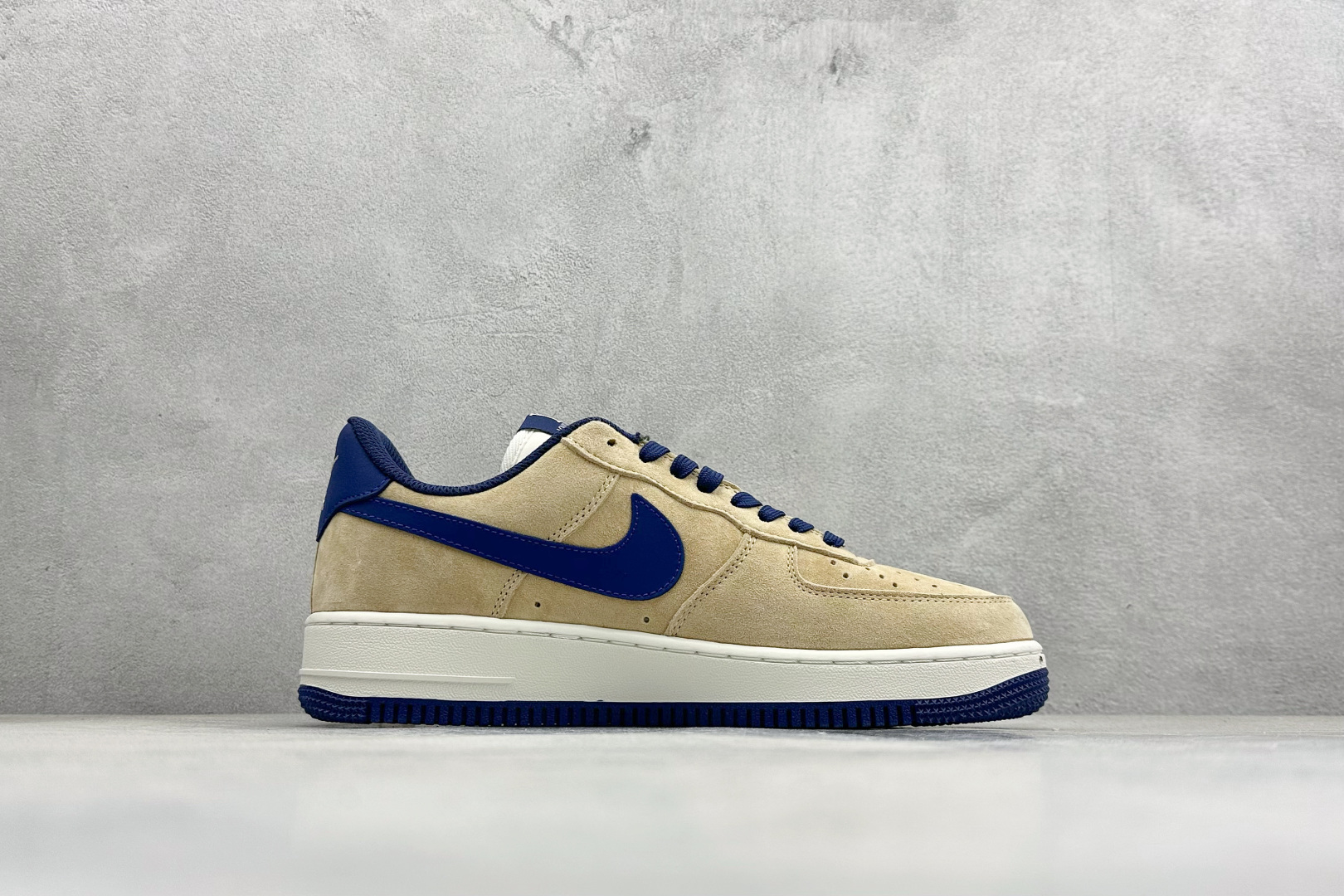 SC版 Nike Air Force 1'07 Low 联名 沙褐藏蓝 空军一号低帮休闲板鞋 FQ3545-300 SC版 Nike Air Force 1'07 Low 联名 沙褐藏蓝 空军一号低帮休闲板鞋 FQ3545-300