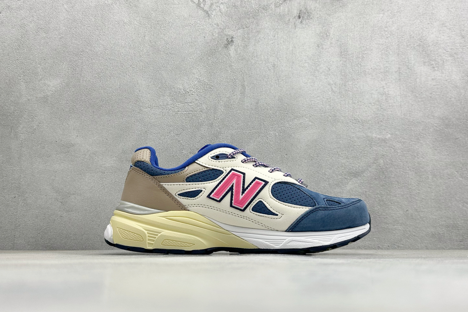 DS版New Balance 新百伦 990V3系列联名款复古休闲跑步鞋 M990KH3