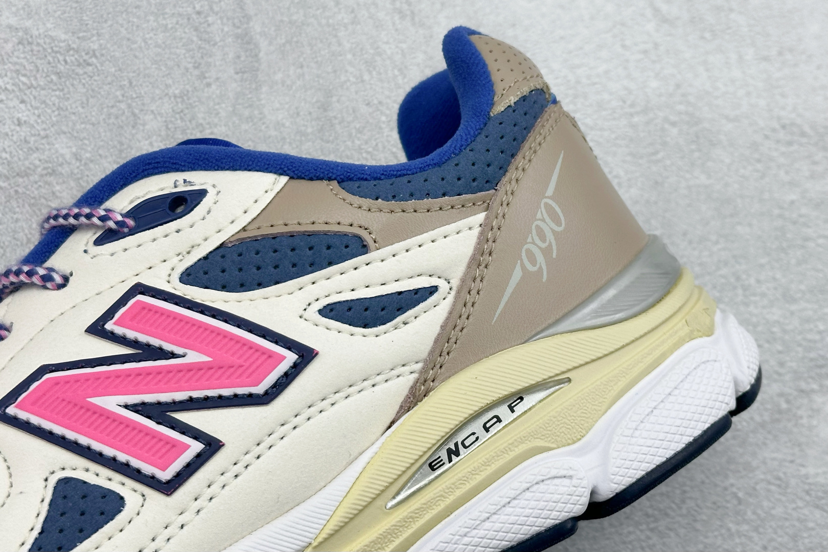 DS版New Balance 新百伦 990V3系列联名款复古休闲跑步鞋 M990KH3