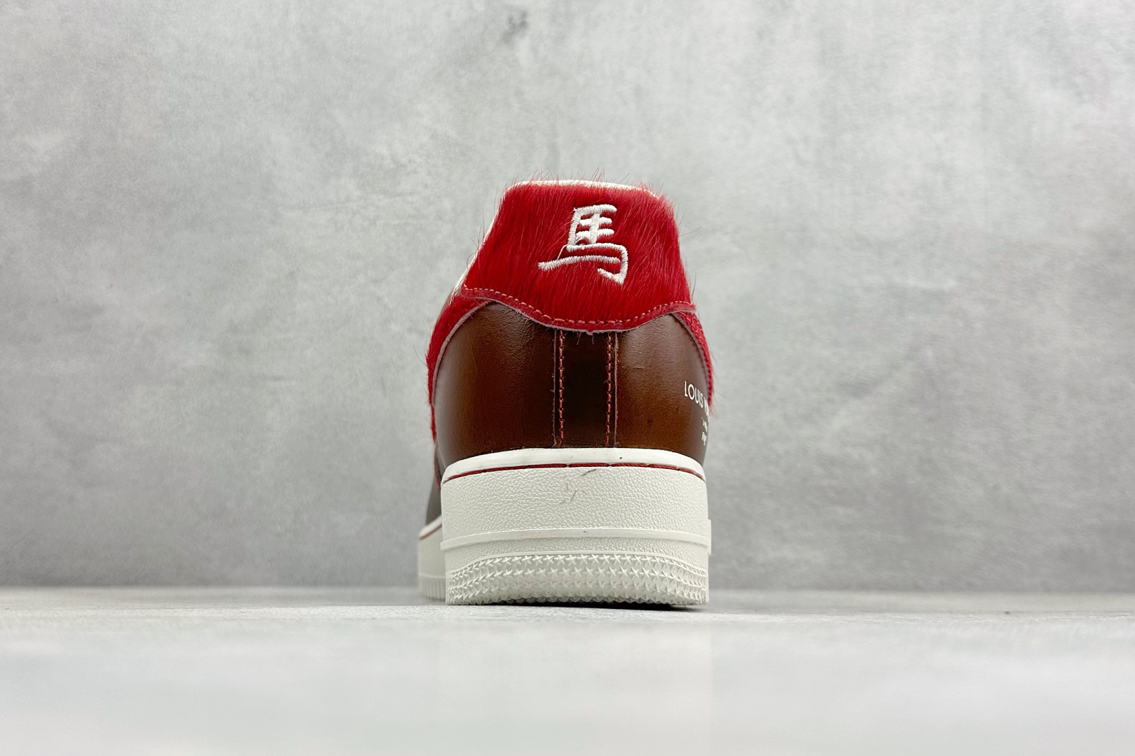 SC版Nike Air Force 1'07 Low 马年限定 复古棕咖赤红 空军一号低帮休闲板鞋 FV3694-103