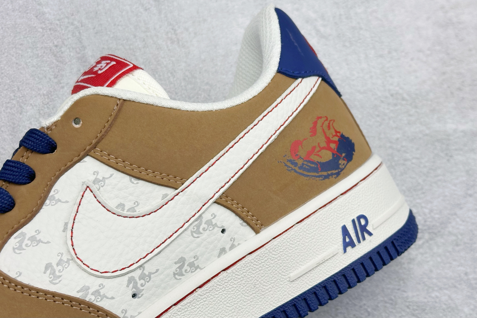 SC版Nike Air Force 1'07 Low 马年限定 马到成功 空军一号低帮休闲板鞋 NH0601-505