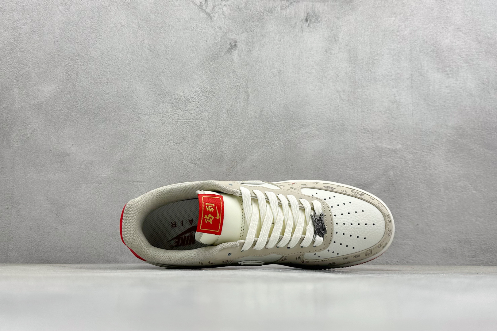 SC版NIke Air Force 1 '07 Low “马年限定--福韵米红” 空军一号低帮 运动鞋 休闲鞋 NH0601-502