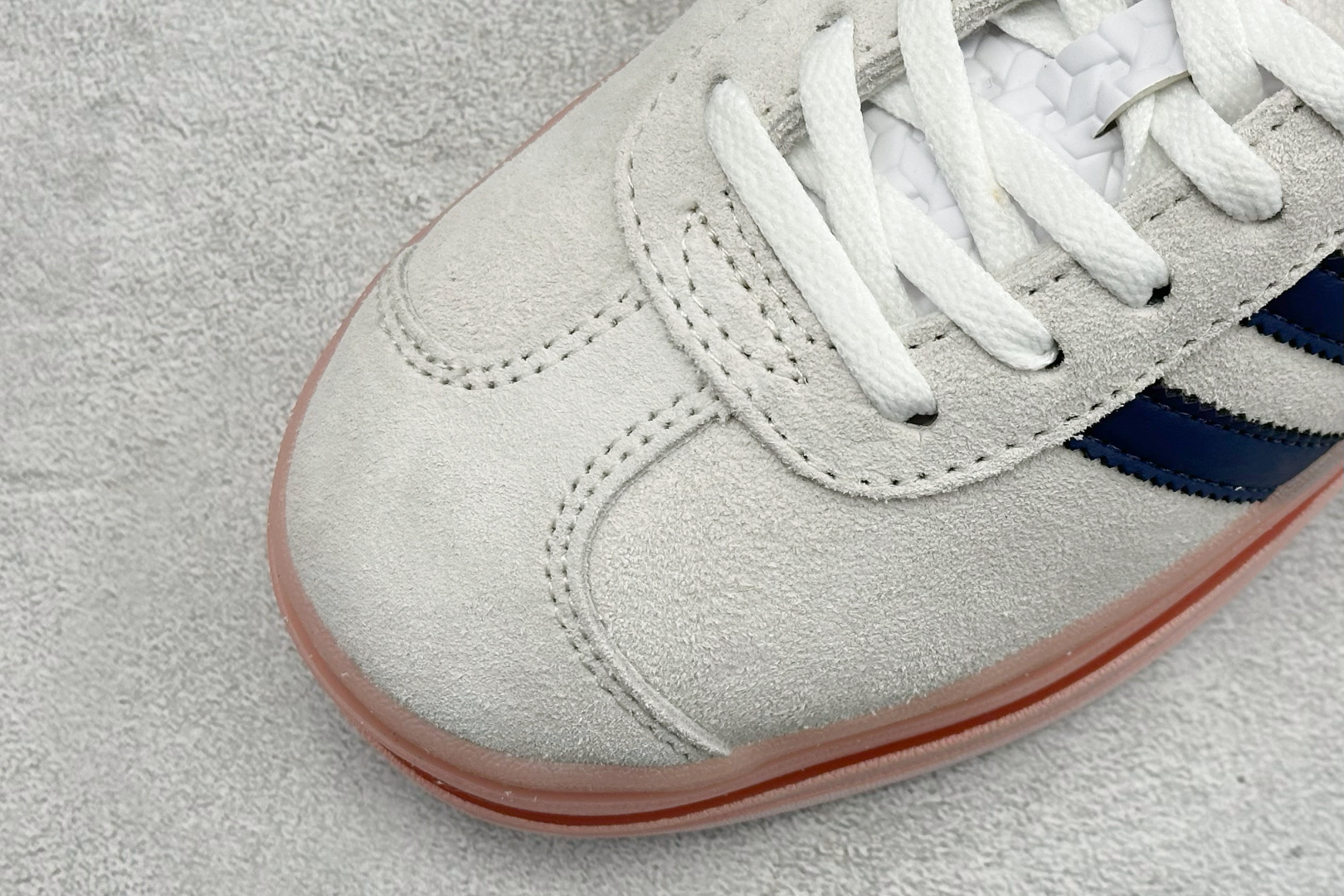 FX版Adidas Originals Gazelle Bold 三叶草厚底休闲防滑耐磨低帮板鞋 IE6508
