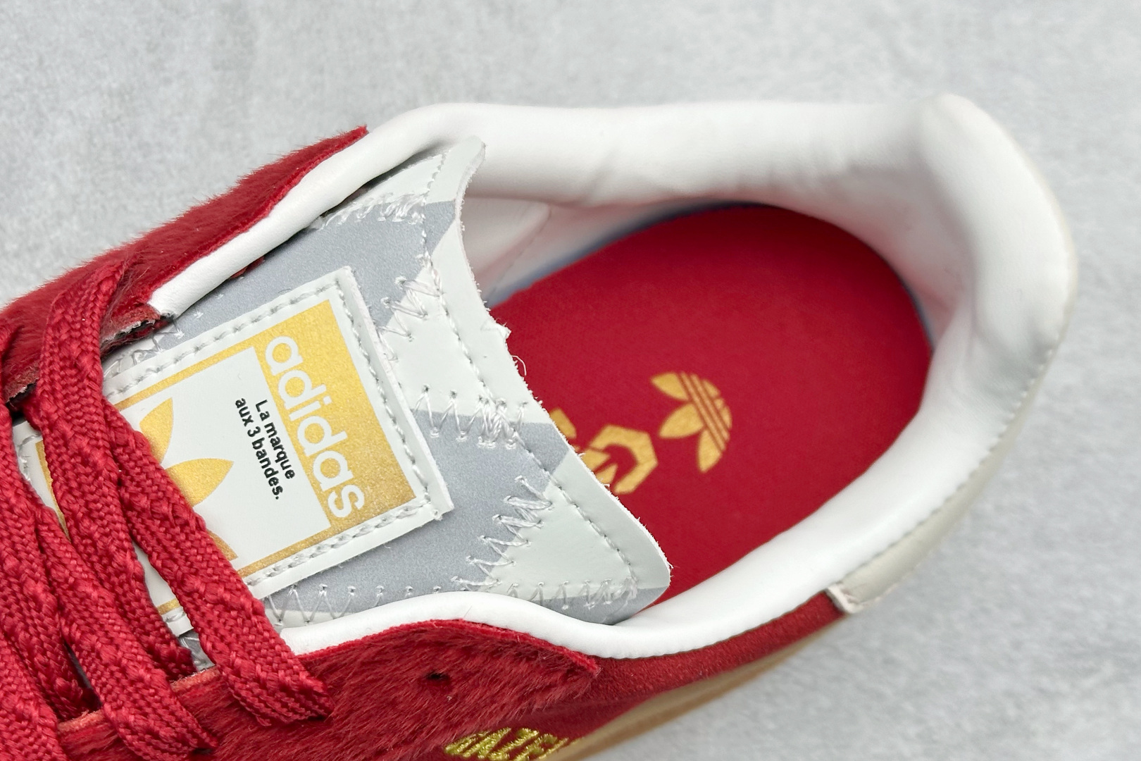 FX版Adidas Originals Gazelle Bold 马年限定 三叶草厚底休闲防滑耐磨低帮板鞋 KJ4293
