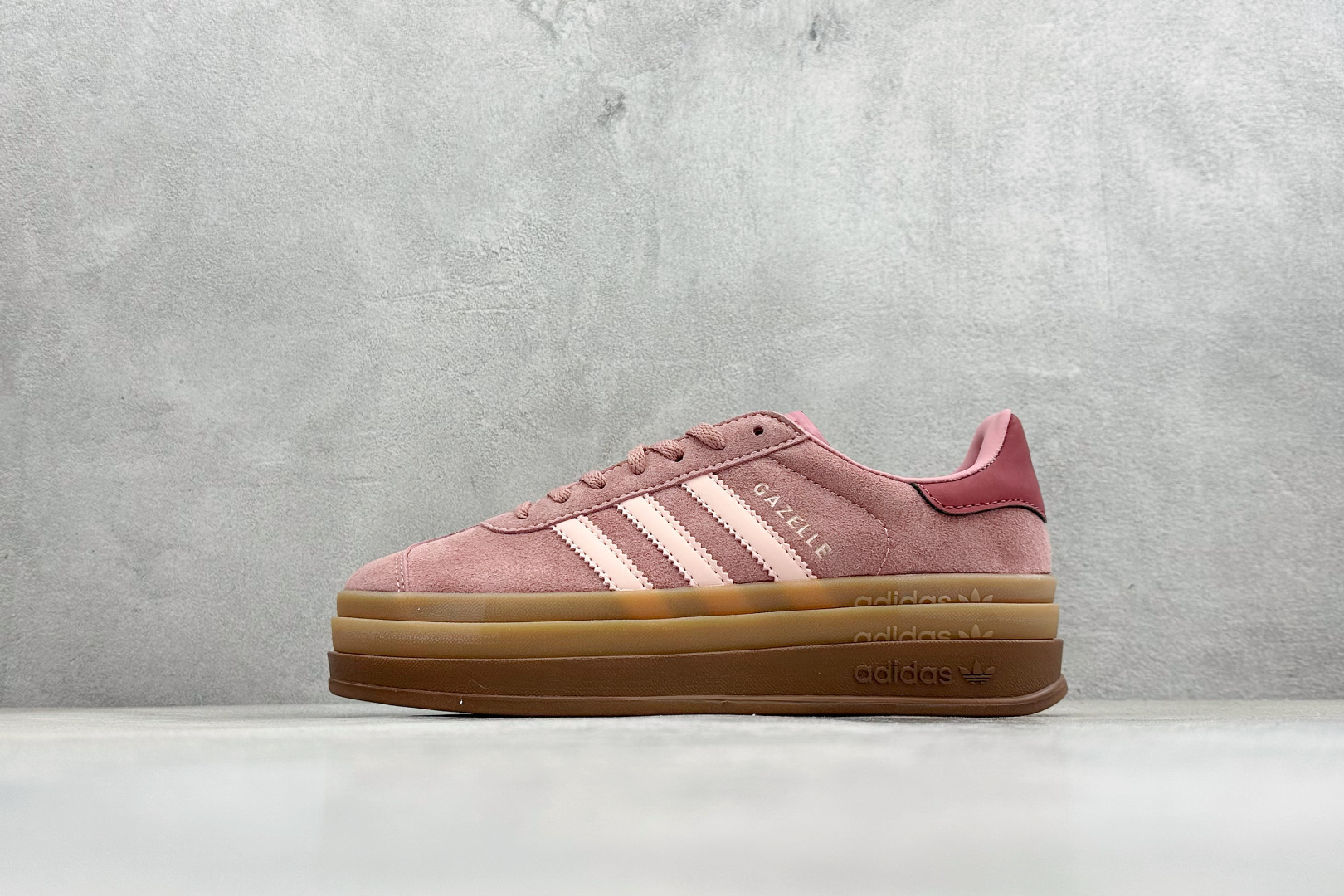FX版Adidas Originals Gazelle Bold 三叶草厚底休闲防滑耐磨低帮板鞋 JH9666 FX版Adidas Originals Gazelle Bold 三叶草厚底休闲防滑耐磨低帮板鞋 JH9666
